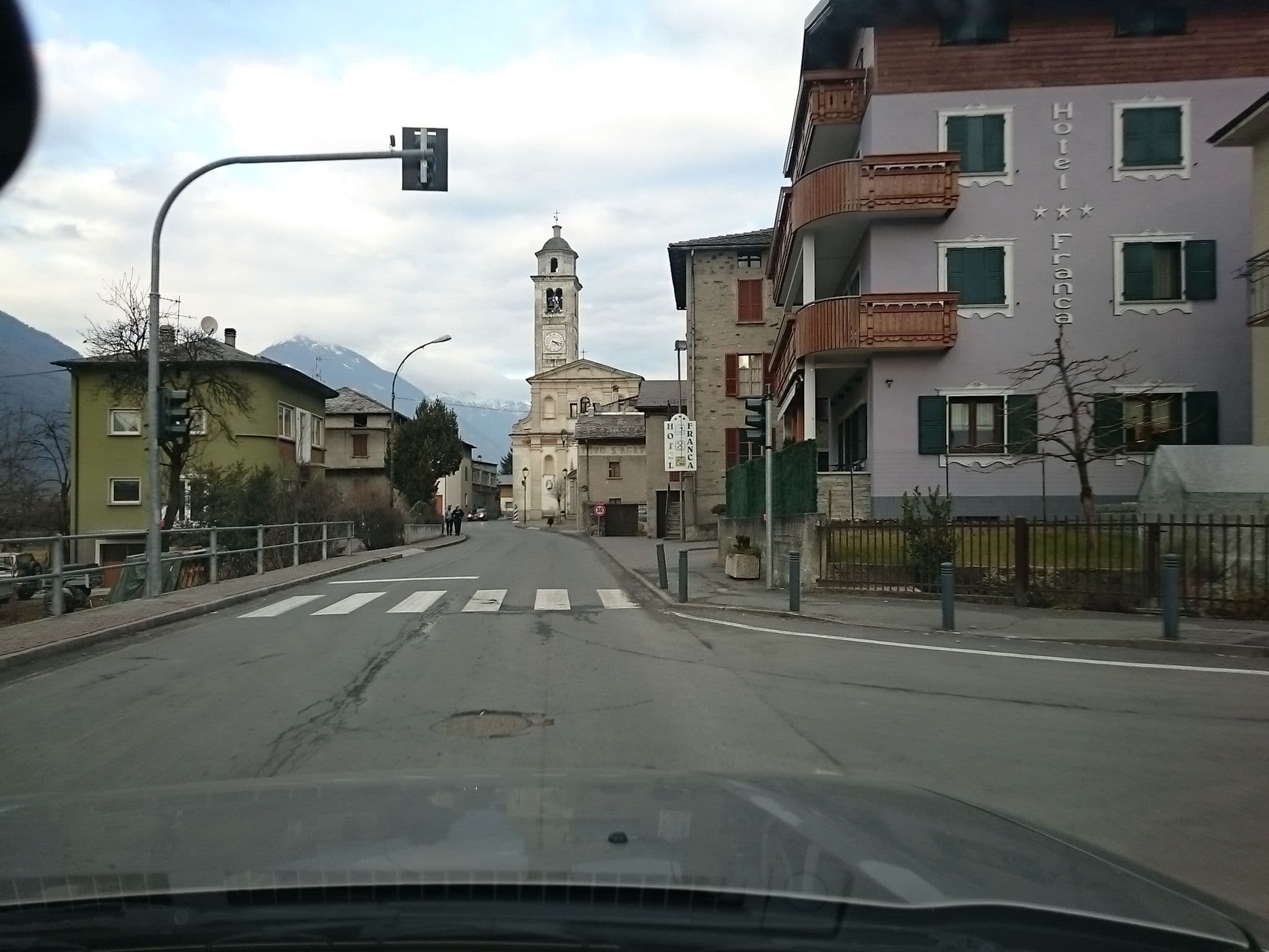 Street view near Albergo Ristorante Franca, Grosotto — © voschix (CC BY-SA · Mapillary)