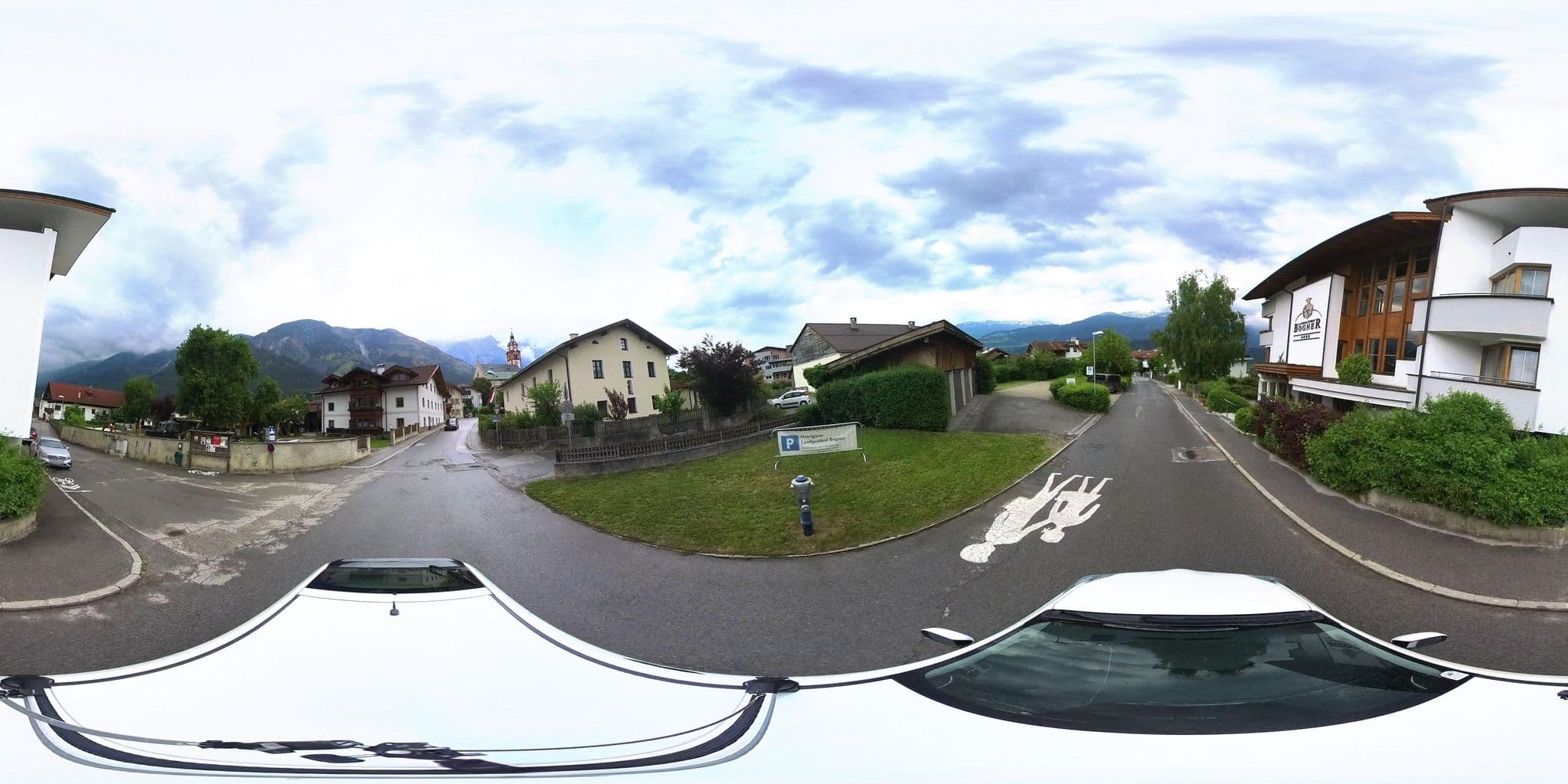 Street view near Hotel Bogner, Absam — © osmplus_org (CC BY-SA · Mapillary)