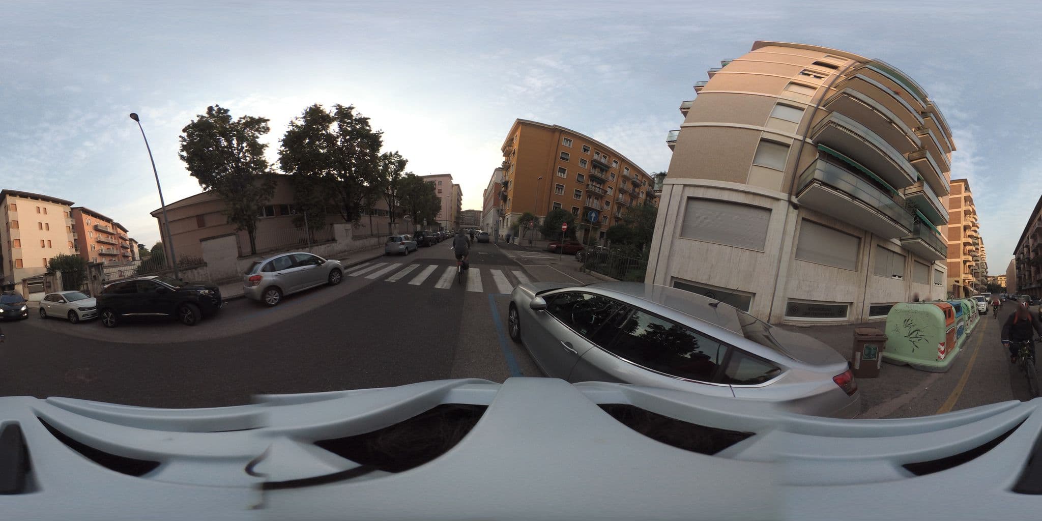 Street view near Residenza Scaligera, Verona — © giubar (CC BY-SA · Mapillary)