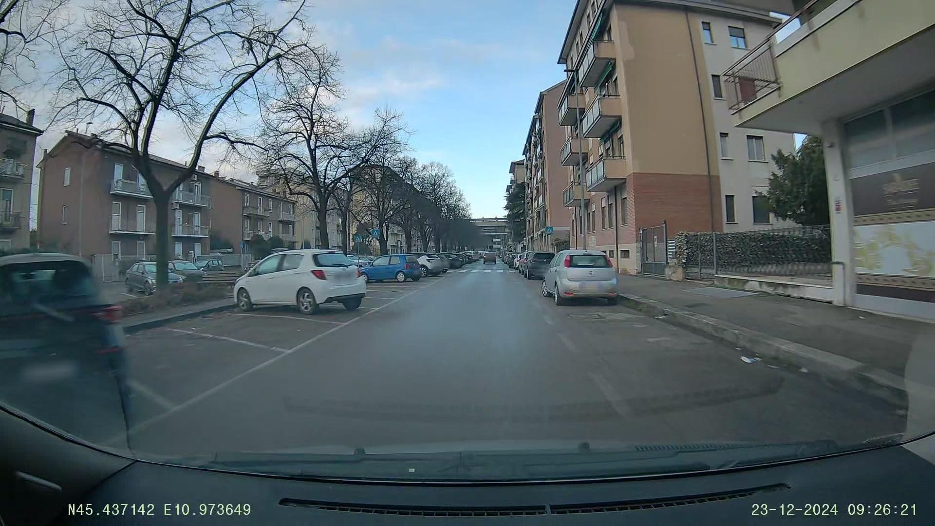 Street view near b&b maricla, Verona — © Jacopo86 (CC BY-SA · Mapillary)