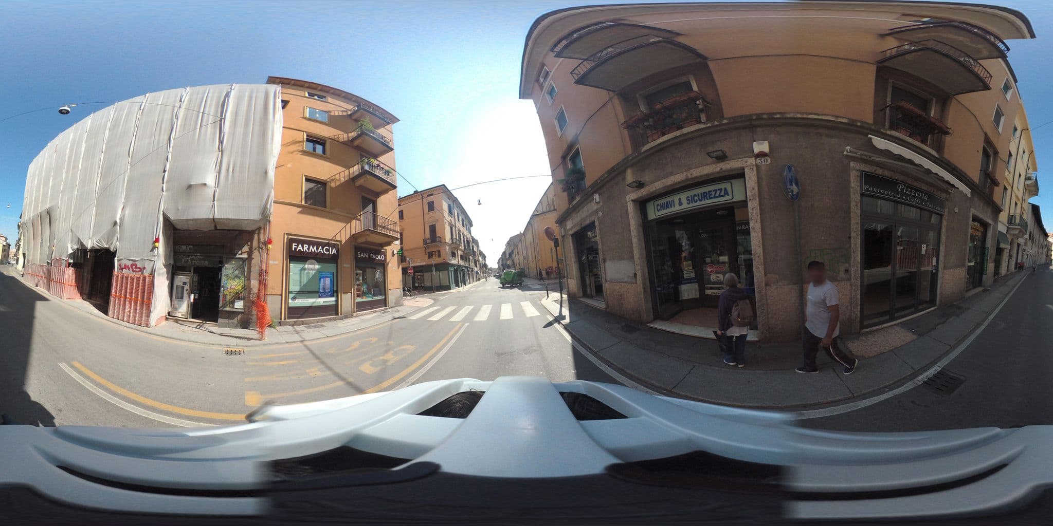 Street view near Destiny Home #8 | Veronetta | 4° Floor Intere Apartment, Verona — © giubar (CC BY-SA · Mapillary)