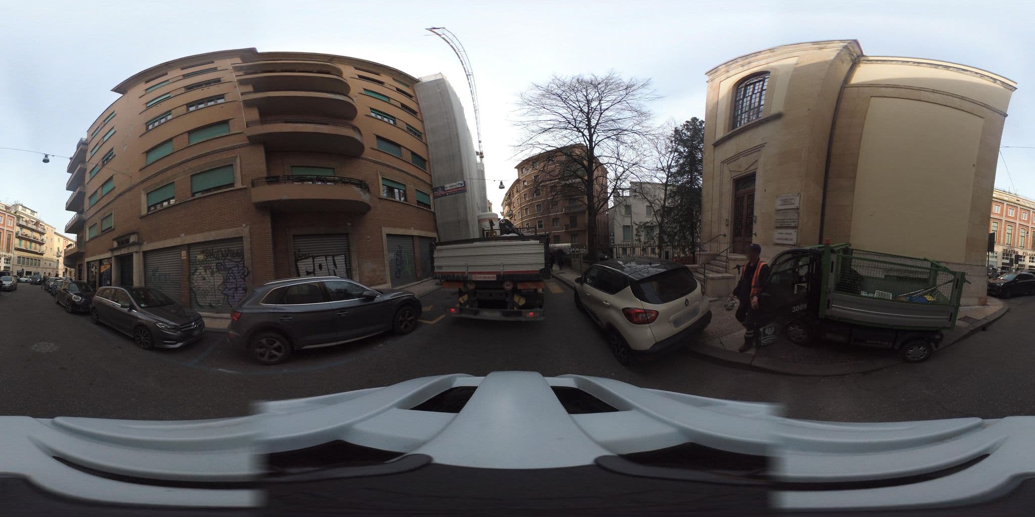 Street view near Artemisia B&B, Verona — © giubar (CC BY-SA · Mapillary)
