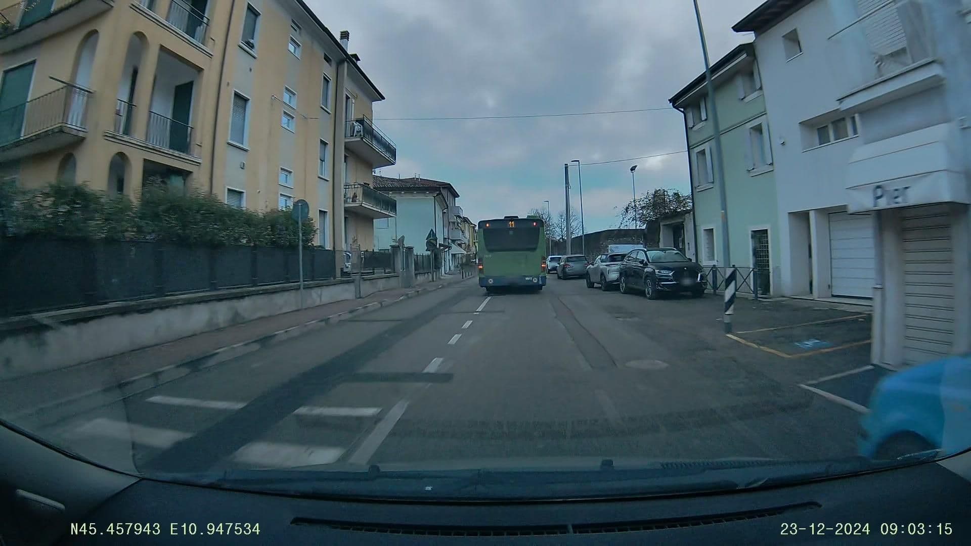Street view near Le Numanidi B&B, Parona — © Jacopo86 (CC BY-SA · Mapillary)