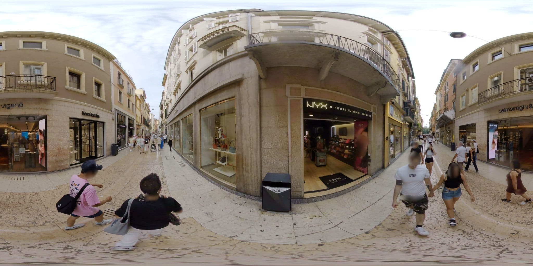 Street view near Veneta Alberghi SPA, Verona — © mapconcierge (CC BY-SA · Mapillary)