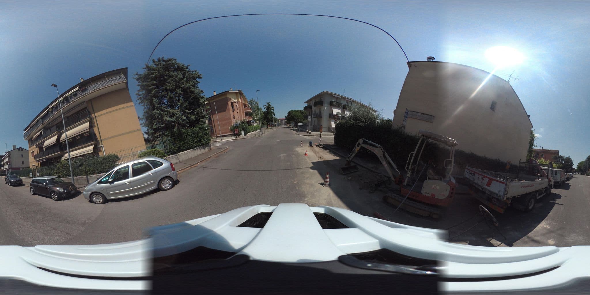 Street view near B&B La Casa di Paolo, Verona — © giubar (CC BY-SA · Mapillary)