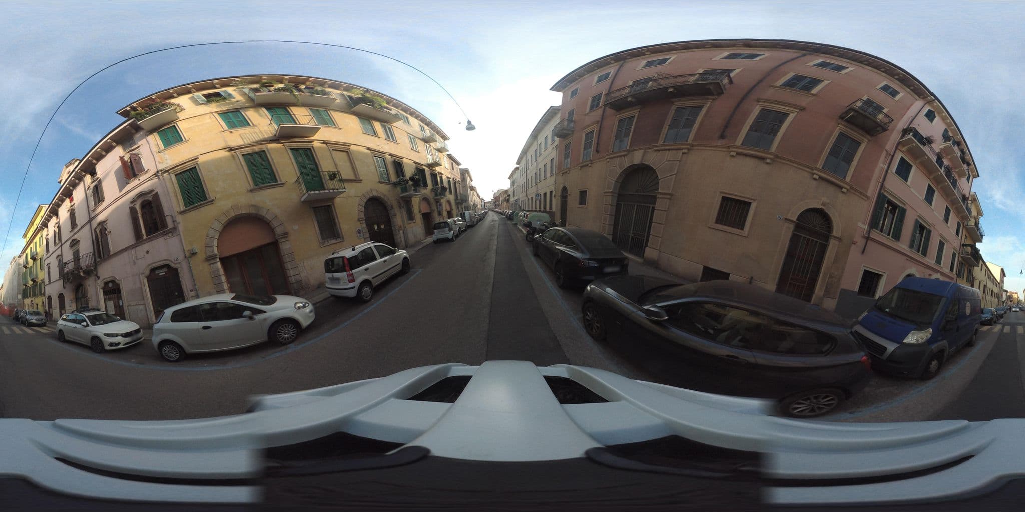 Street view near Casa Marzia, Verona — © giubar (CC BY-SA · Mapillary)