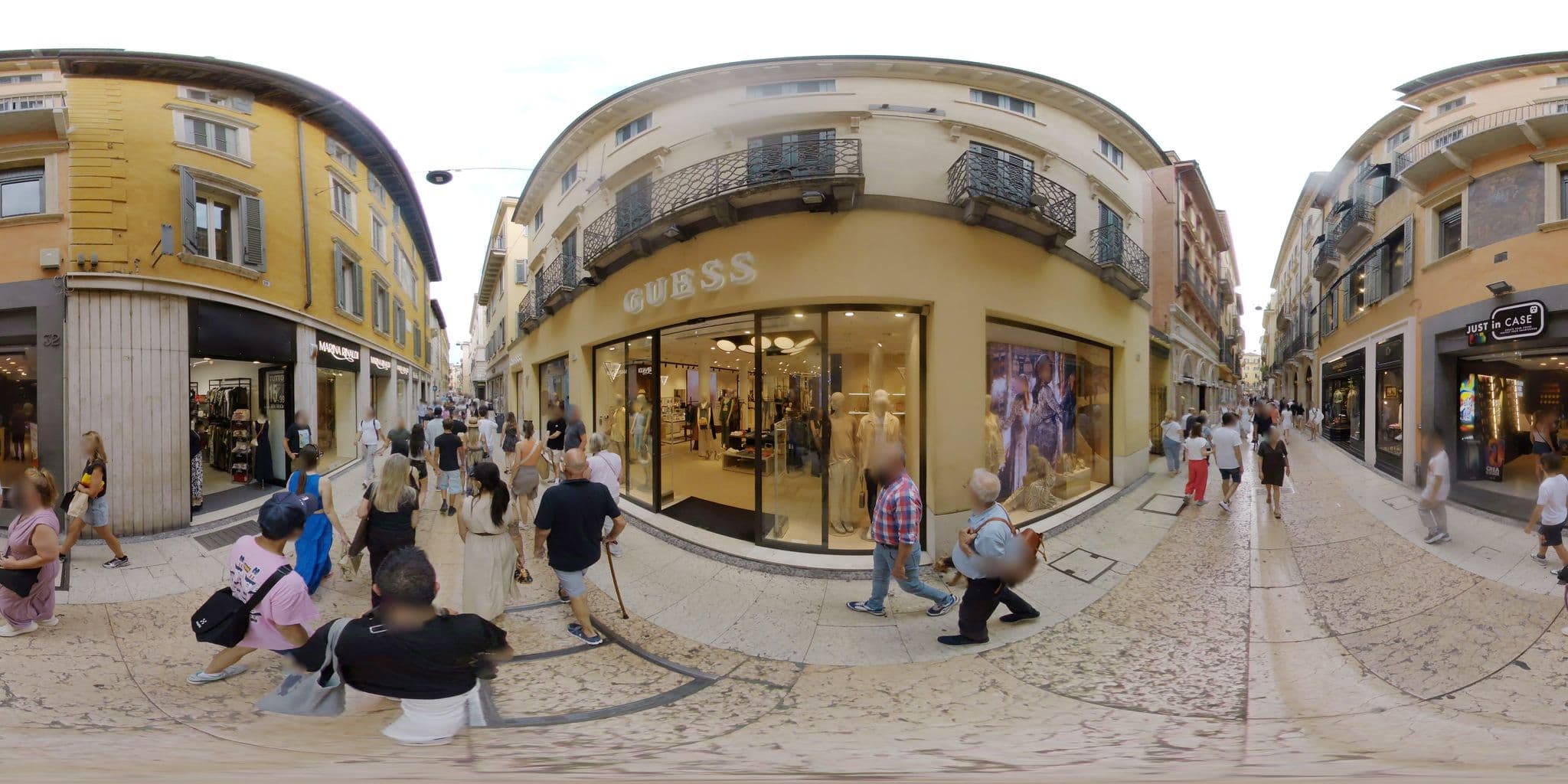 Street view near Italianflat - Palazzo Zeiner, Verona — © mapconcierge (CC BY-SA · Mapillary)