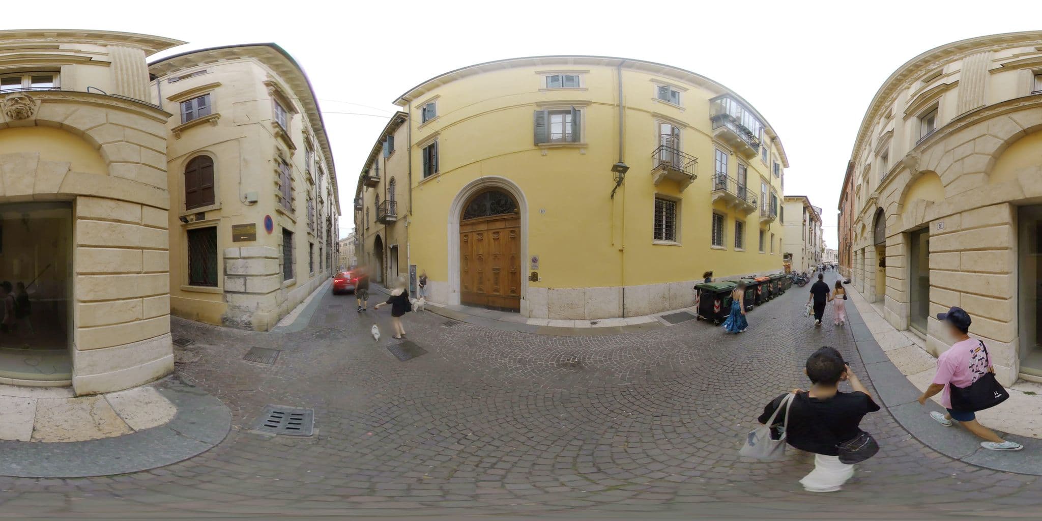 Street view near Ai Conti Room Verona, Verona — © mapconcierge (CC BY-SA · Mapillary)