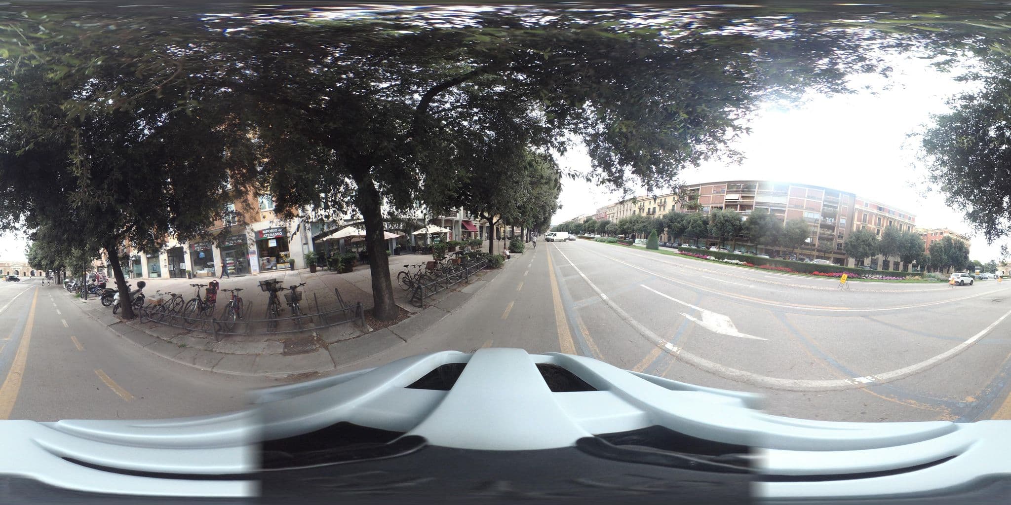 Street view near Sunny Home, Verona — © giubar (CC BY-SA · Mapillary)