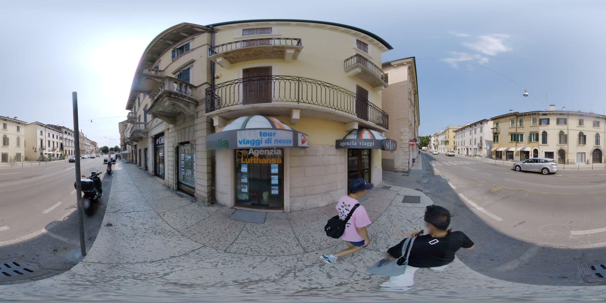 Street view near Verona Relais + Private parking, Verona — © mapconcierge (CC BY-SA · Mapillary)
