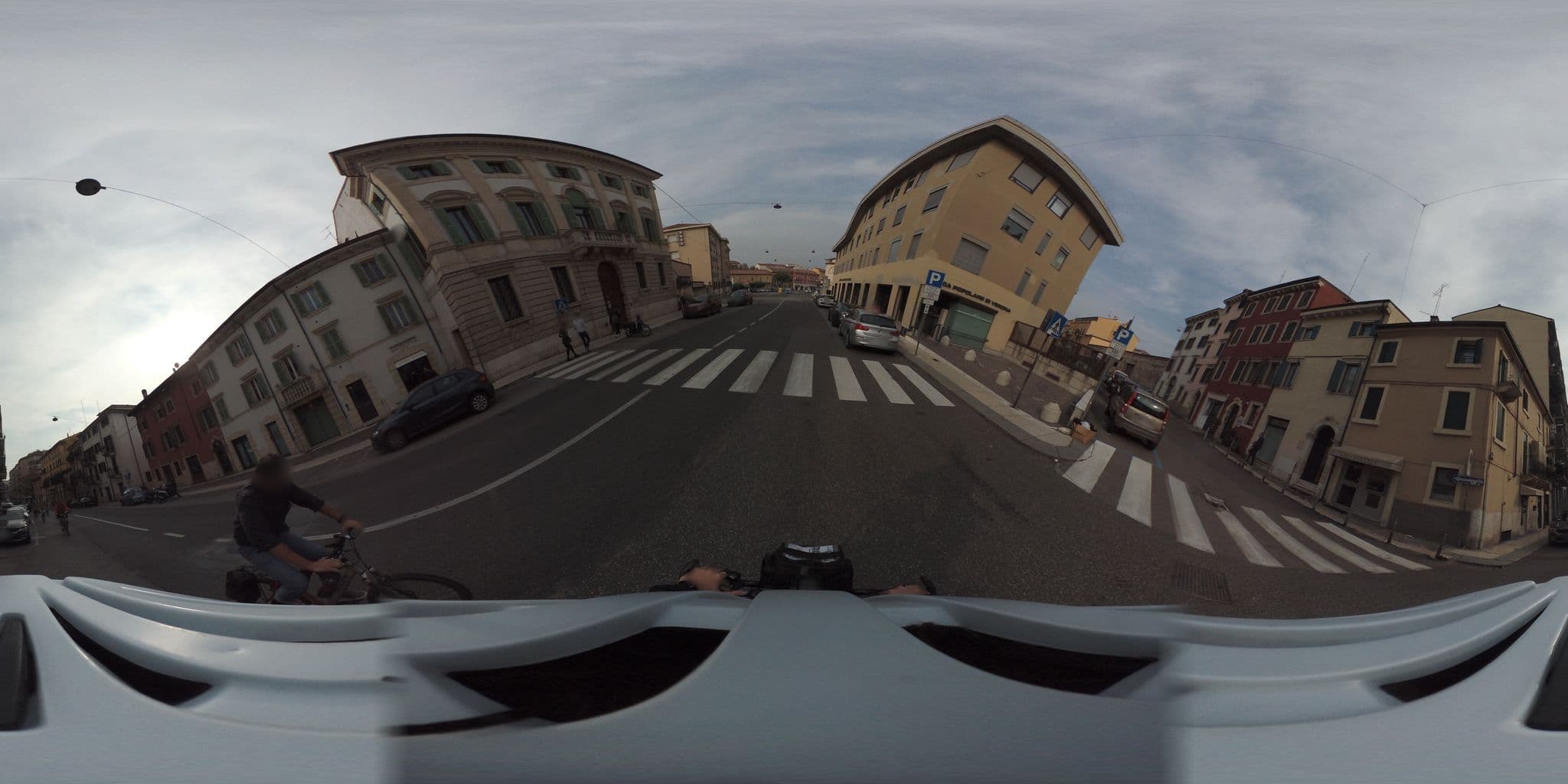 Street view near Mi casa es tambien tu casa Vips, Verona — © giubar (CC BY-SA · Mapillary)