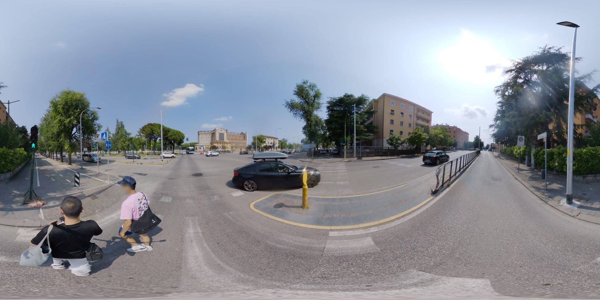 Street view near Siberia Rooms, Verona — © mapconcierge (CC BY-SA · Mapillary)