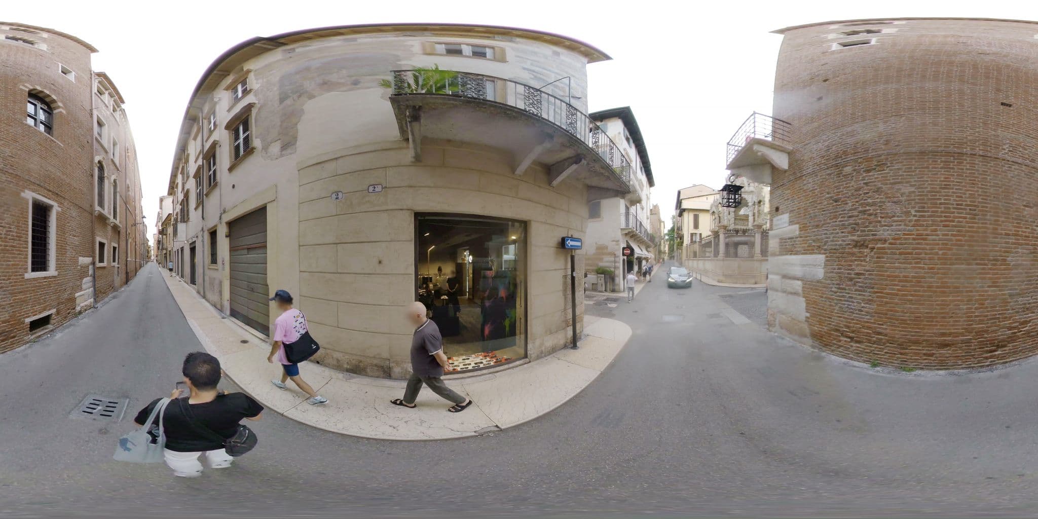 Street view near Arche B&B, Verona — © mapconcierge (CC BY-SA · Mapillary)