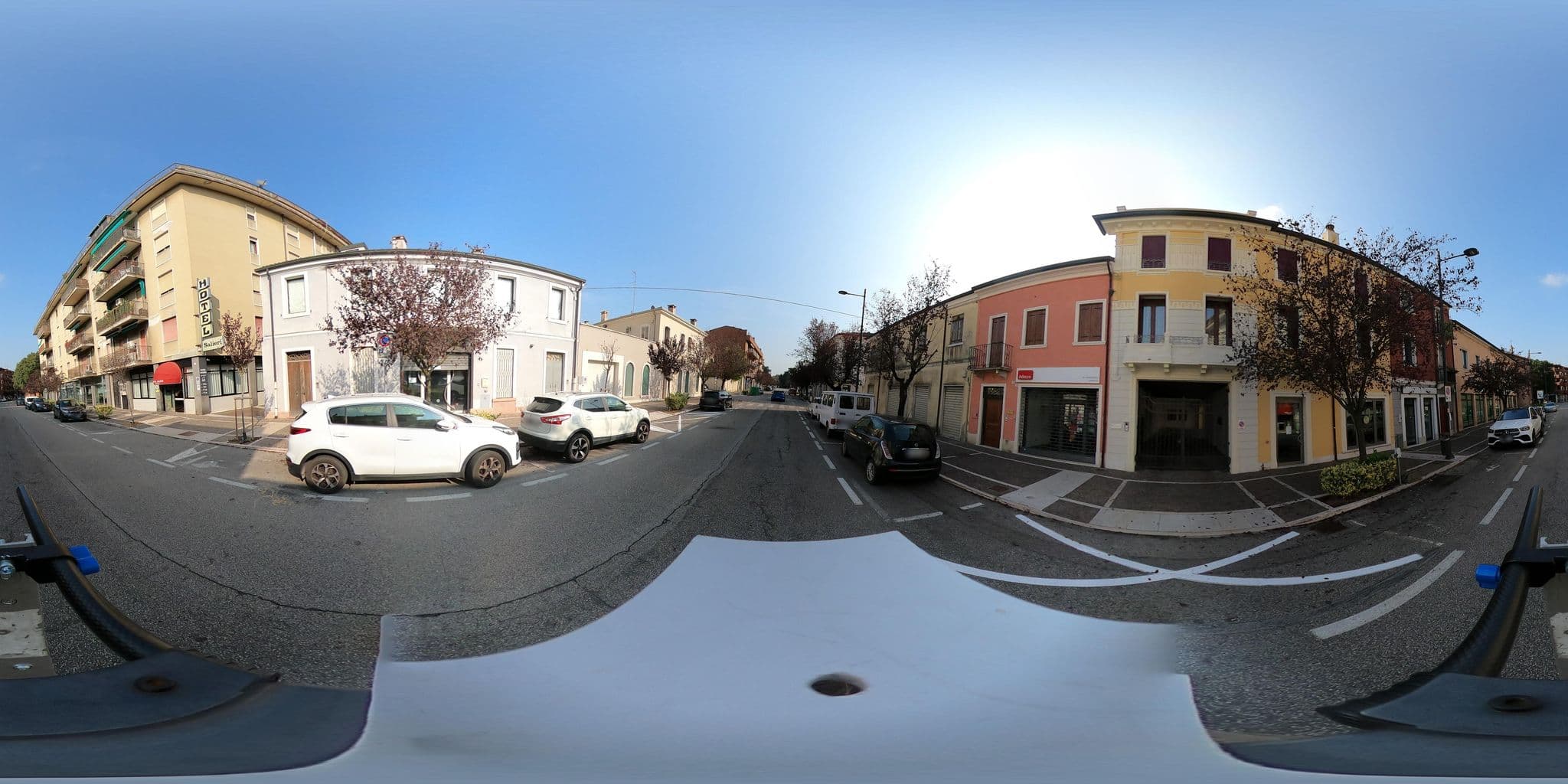 Street view near Hotel Salieri SAS di De Gasperi Adriano e C., Legnago — © wegavision (CC BY-SA · Mapillary)