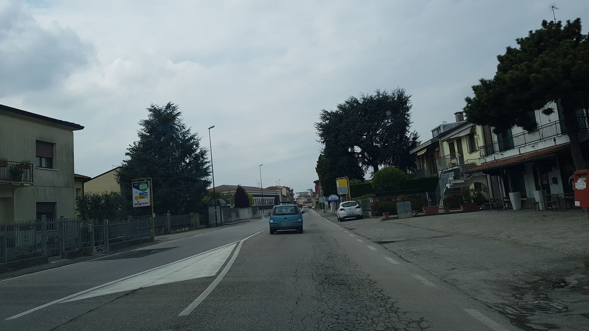 Street view near Hotel Romagnolo, Cerea — © lucamenini (CC BY-SA · Mapillary)