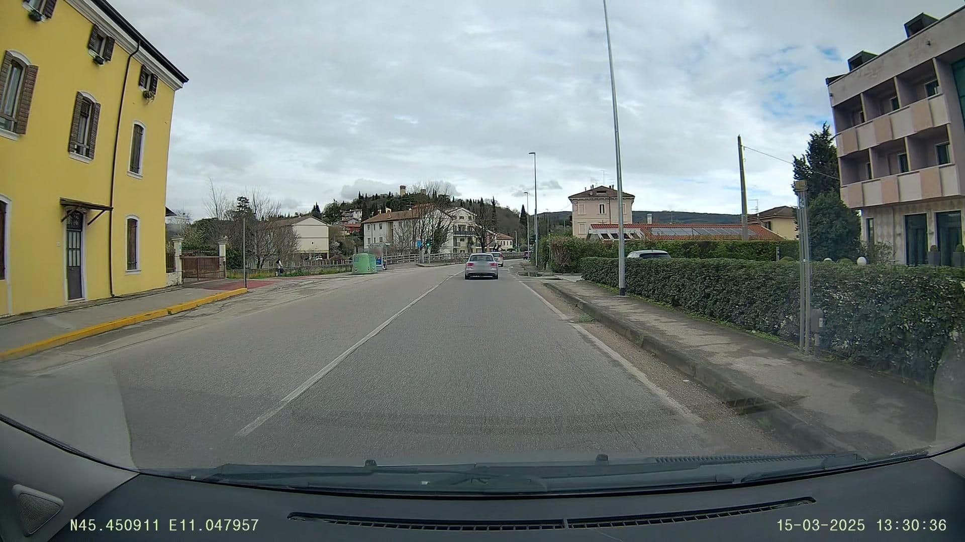 Street view near Brandoli Hotel Verona, Montorio — © Jacopo86 (CC BY-SA · Mapillary)