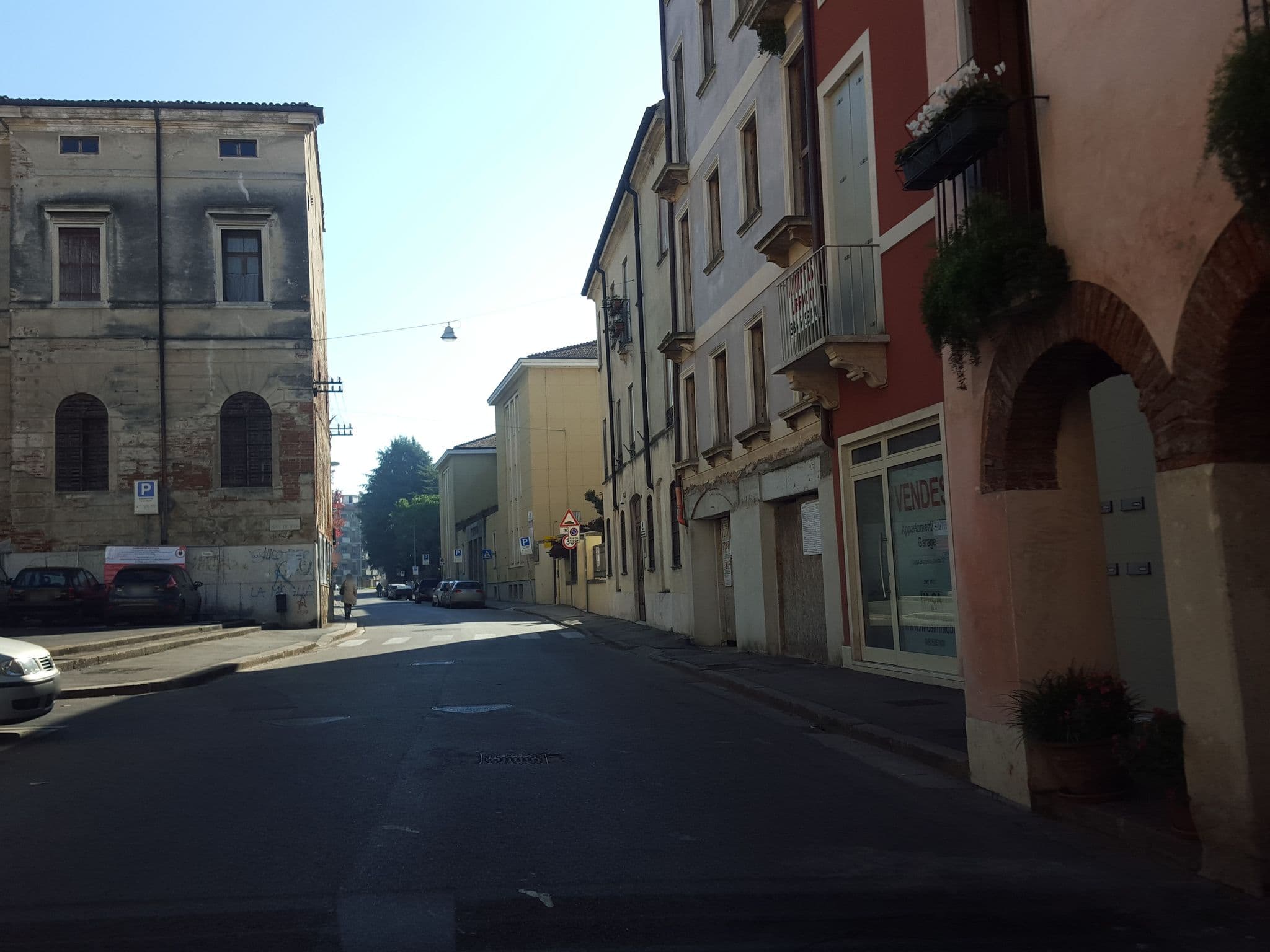 Street view near Casa Morello, Vicenza — © lucamenini (CC BY-SA · Mapillary)