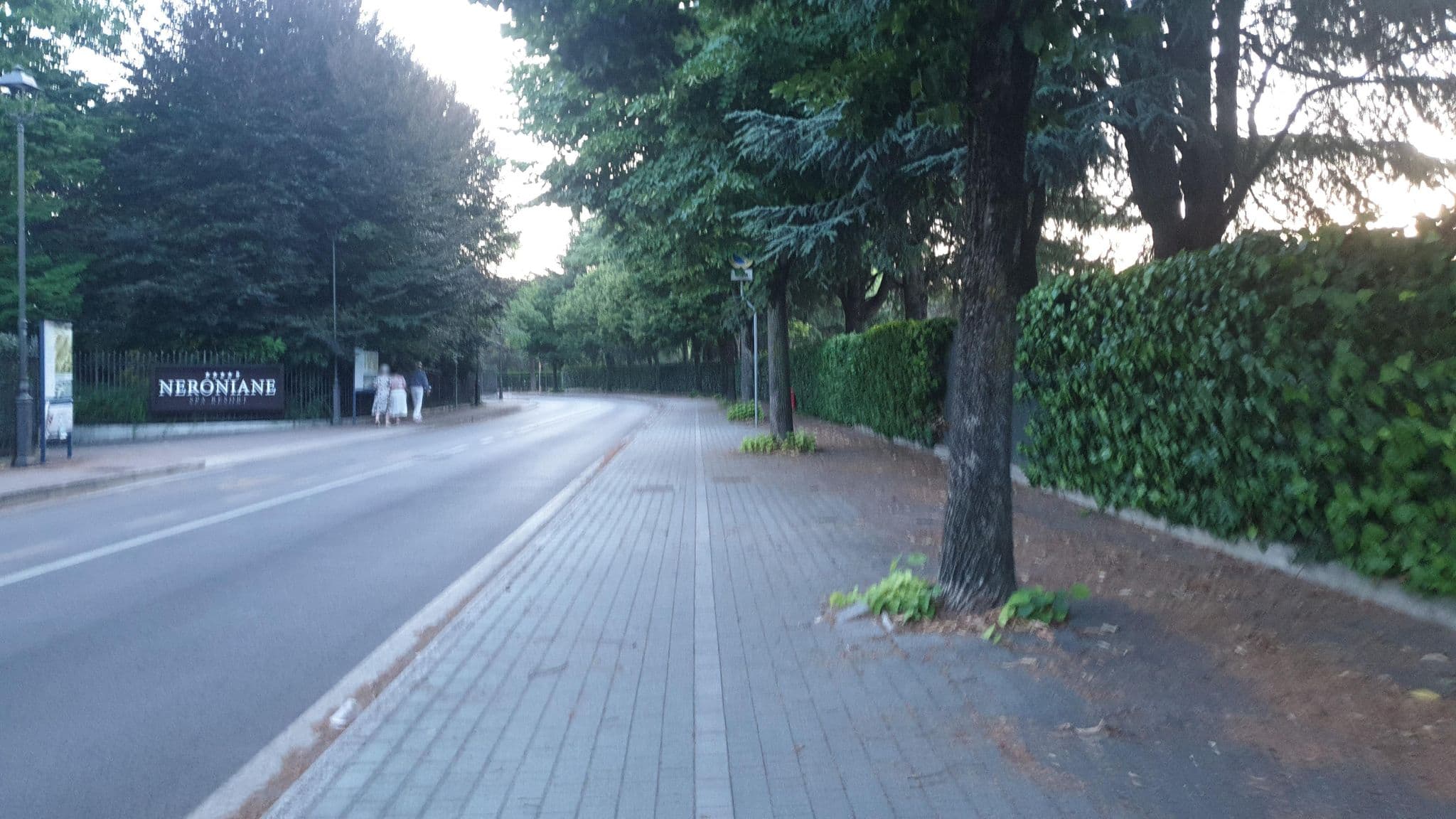 Street view near Hotel Terme Neroniane, Montegrotto Terme — © voschix (CC BY-SA · Mapillary)