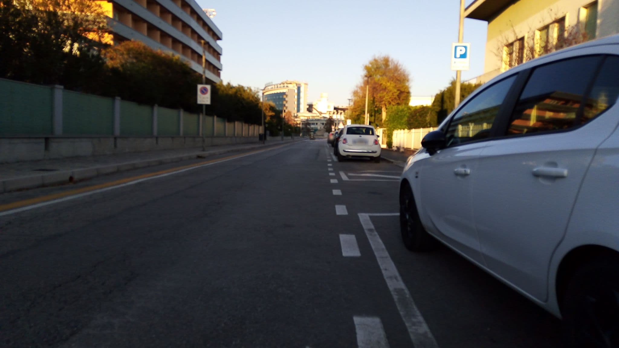 Street view near Hotel Cristoforo, Abano Terme — © mariofiab (CC BY-SA · Mapillary)