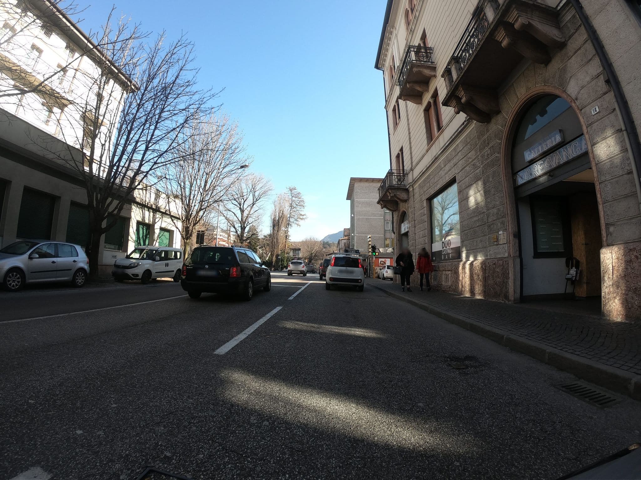 Street view near B&B Dante, Trento — © chrisbeddow (CC BY-SA · Mapillary)