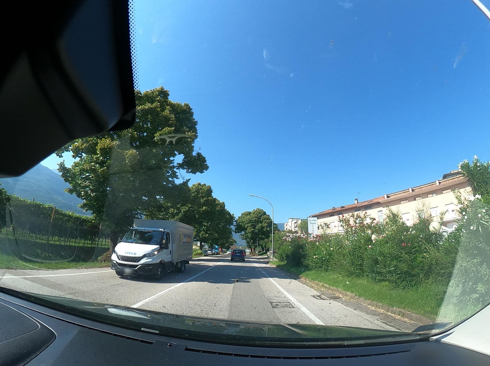Street view near Hotel Garni Quercia, Rovereto — © vst (CC BY-SA · Mapillary)