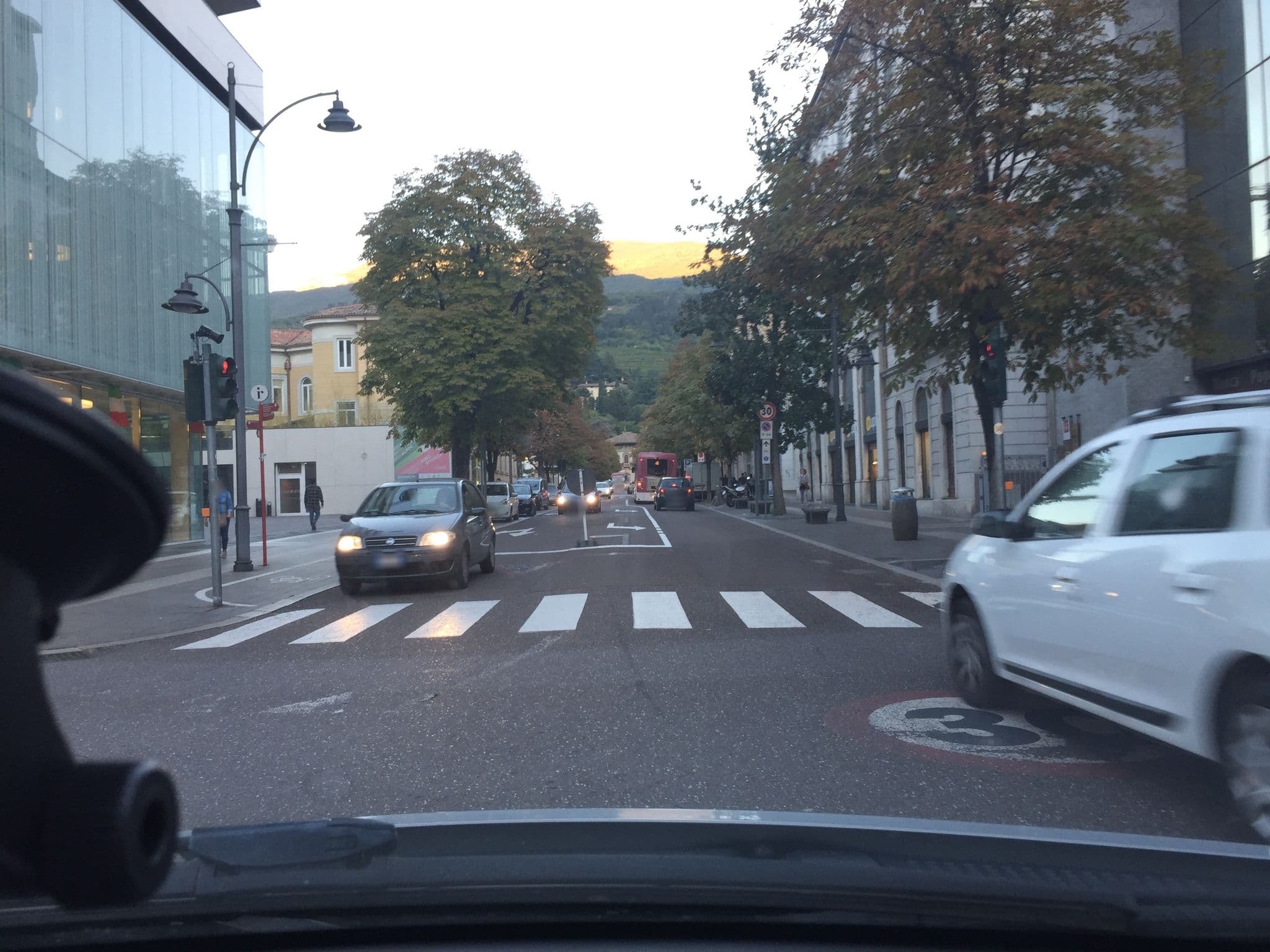 Street view near Hotel Garnì Rainbow, Rovereto — © andrea (CC BY-SA · Mapillary)