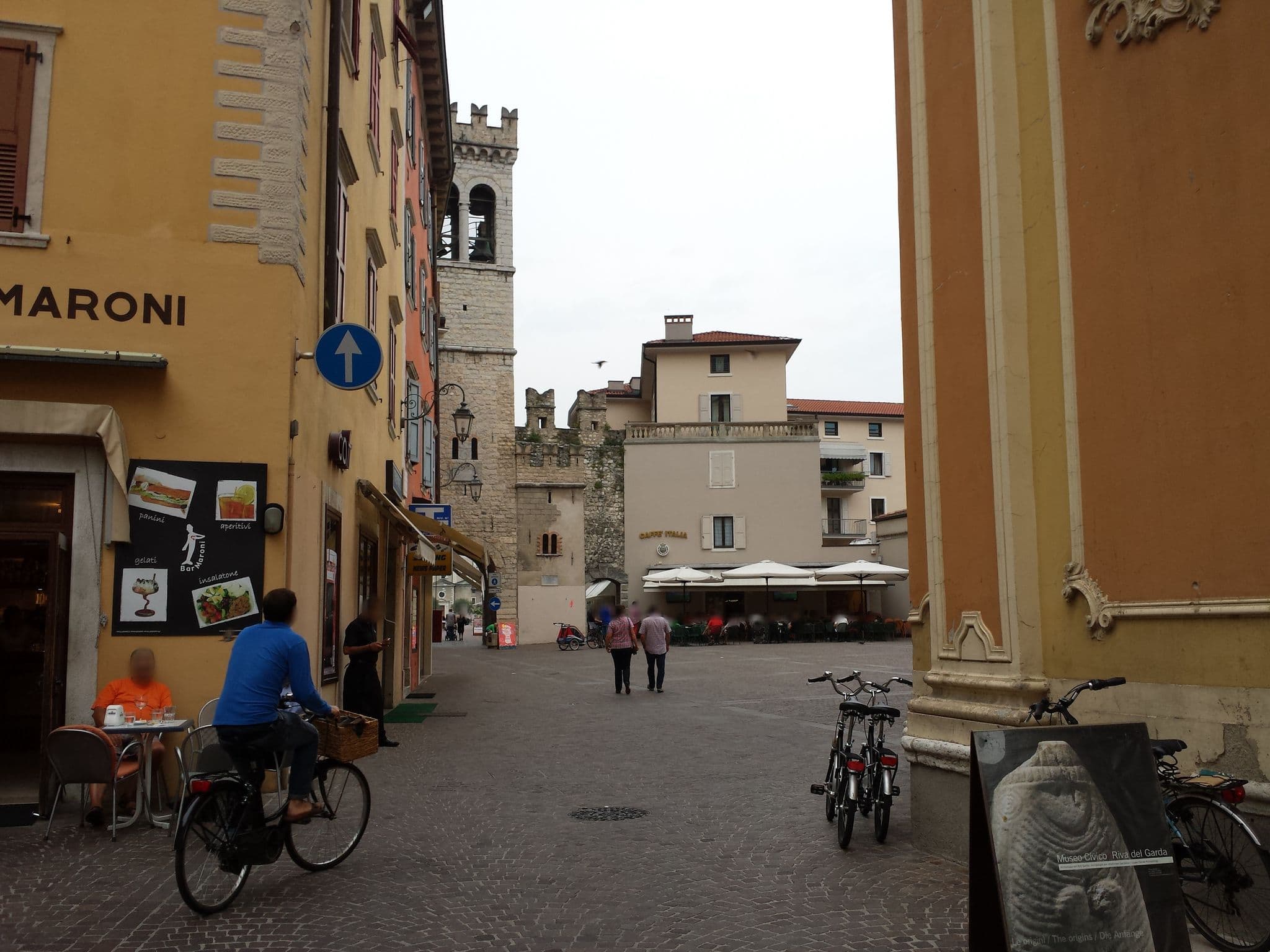 Street view near Santa Maria Apartments, Riva del Garda — © cristiancantoro (CC BY-SA · Mapillary)