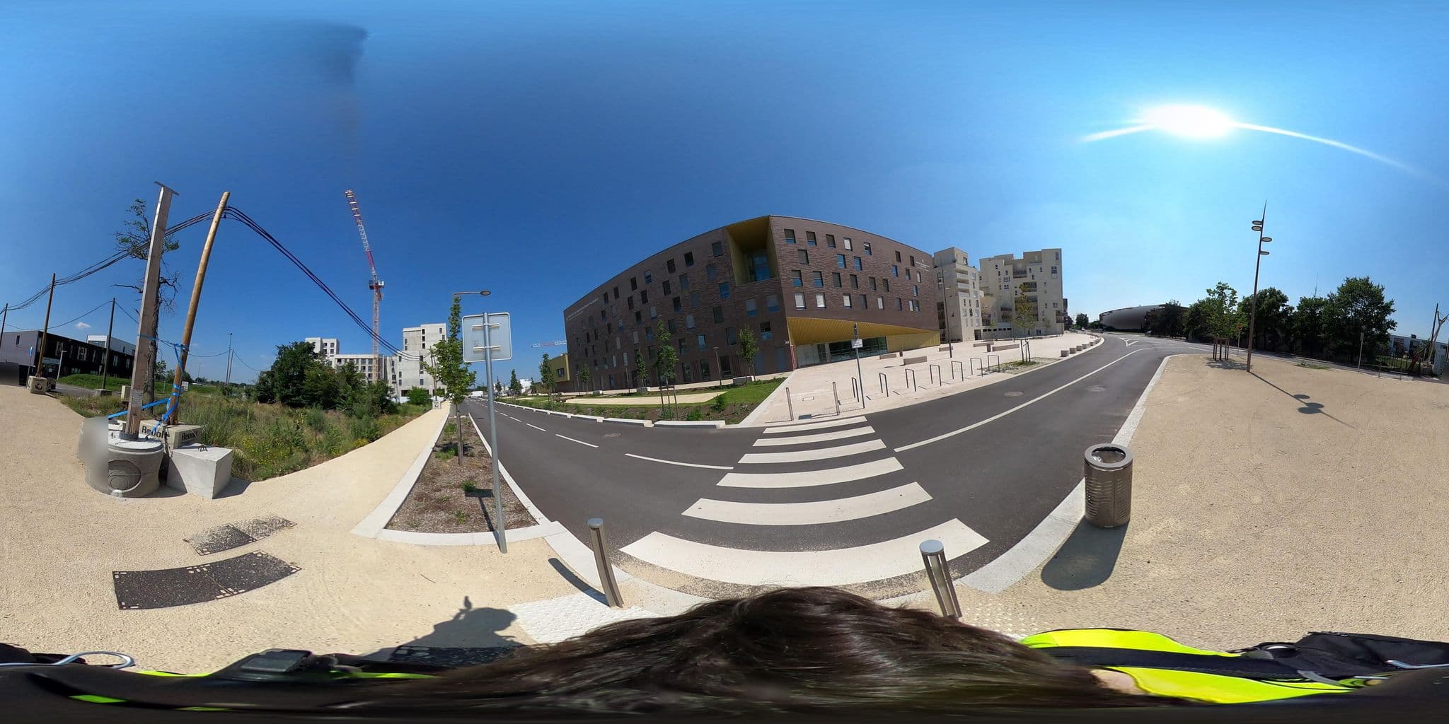 Street view near Ibis, Achères — © stephanep (CC BY-SA · Mapillary)