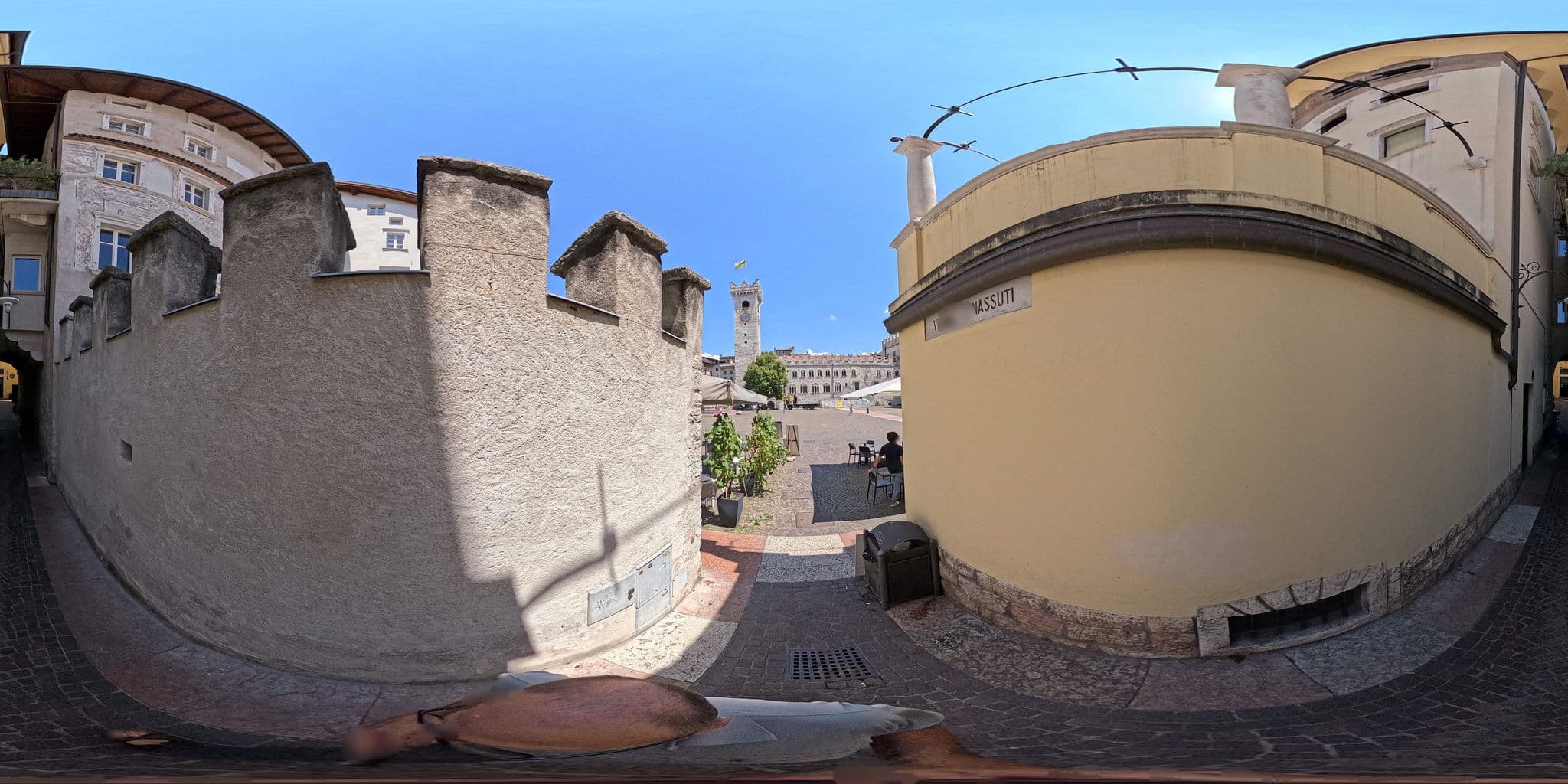 Street view near B&B and Apartments Al Duomo, Trento — © mircozorzo (CC BY-SA · Mapillary)
