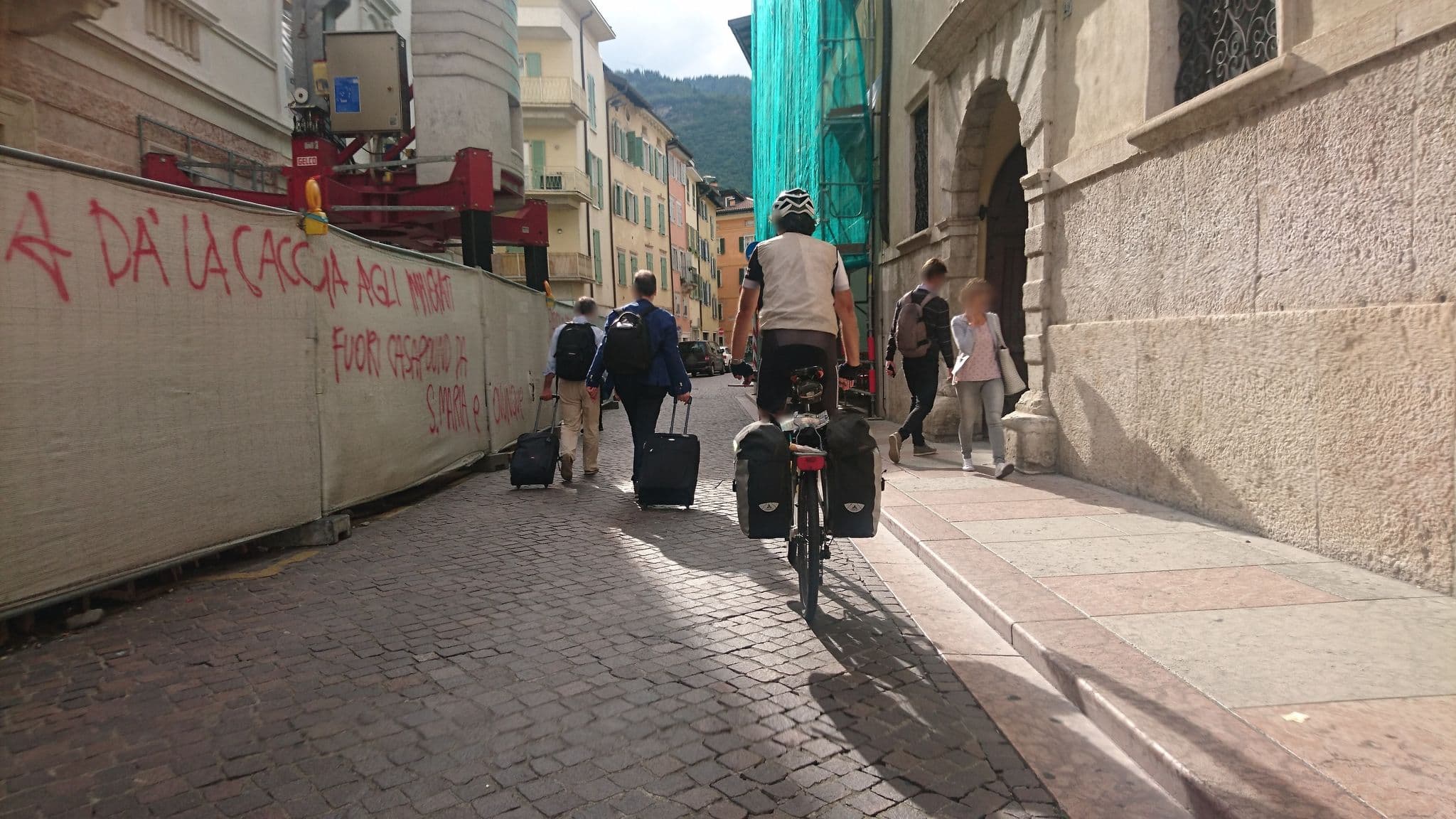 Street view near Casa Bacca, Trento — © voschix (CC BY-SA · Mapillary)