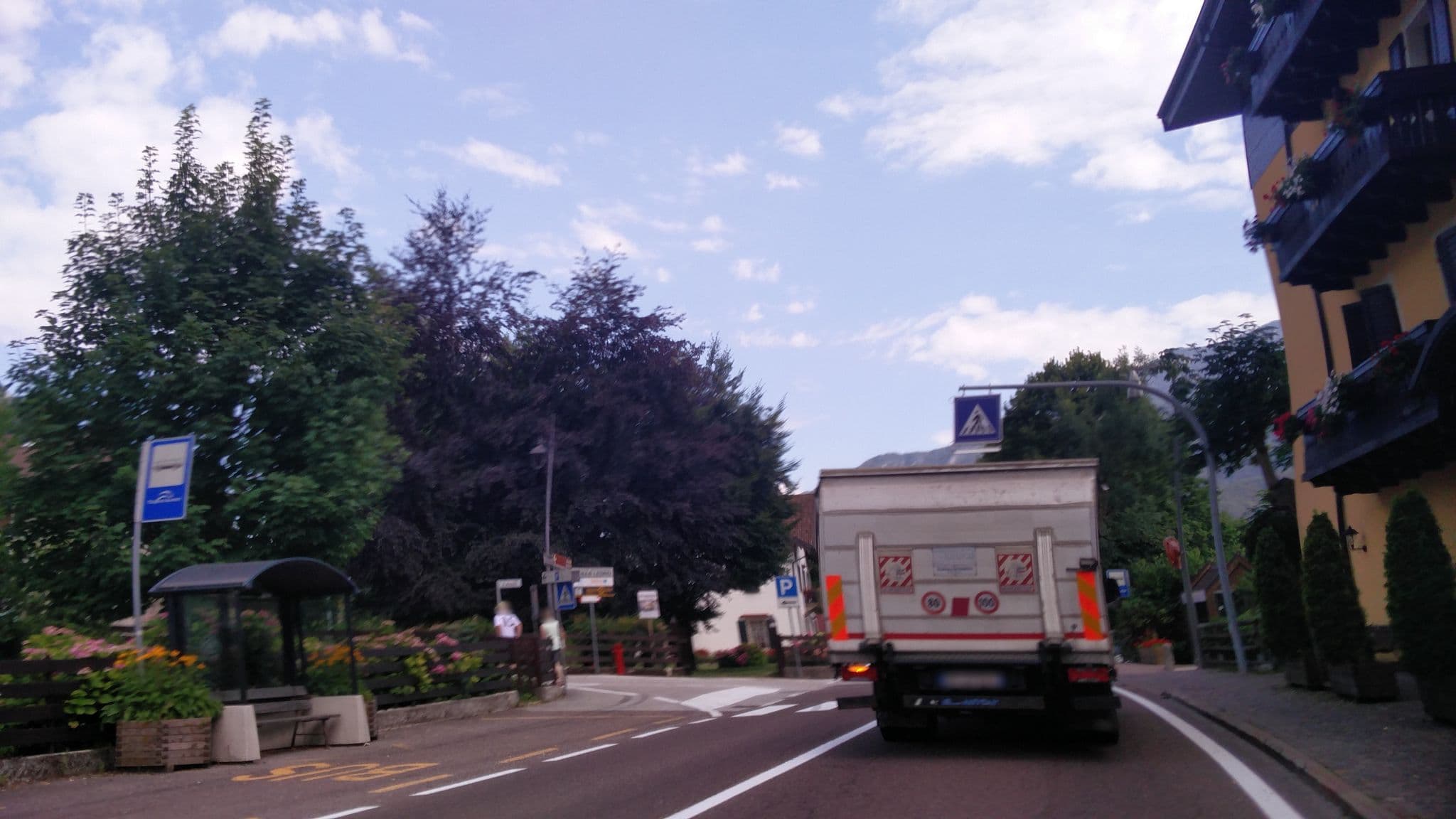 Street view near Hotel Mezzolago, Molina di Ledro — © mattruffoni (CC BY-SA · Mapillary)