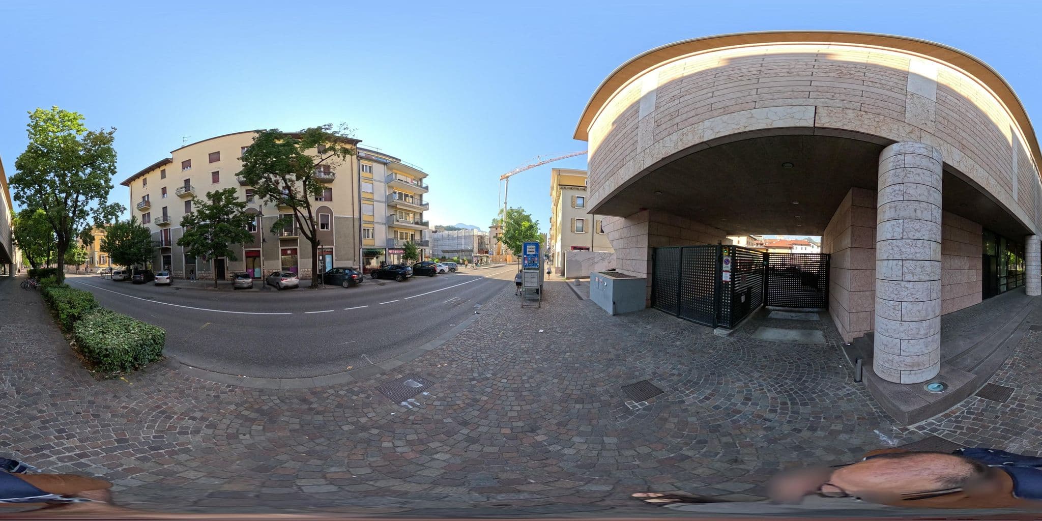 Street view near Casa Rosmini rooms, Trento — © mircozorzo (CC BY-SA · Mapillary)