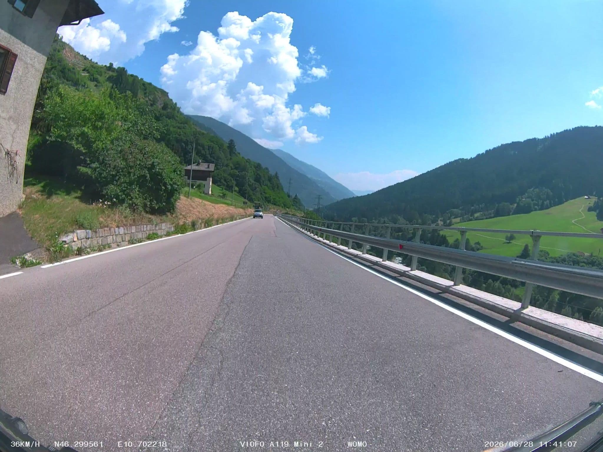 Street view near Albergo Al Foss di Pangrazzi Vincenzo e C. SNC, Fraviano — © soulcover (CC BY-SA · Mapillary)