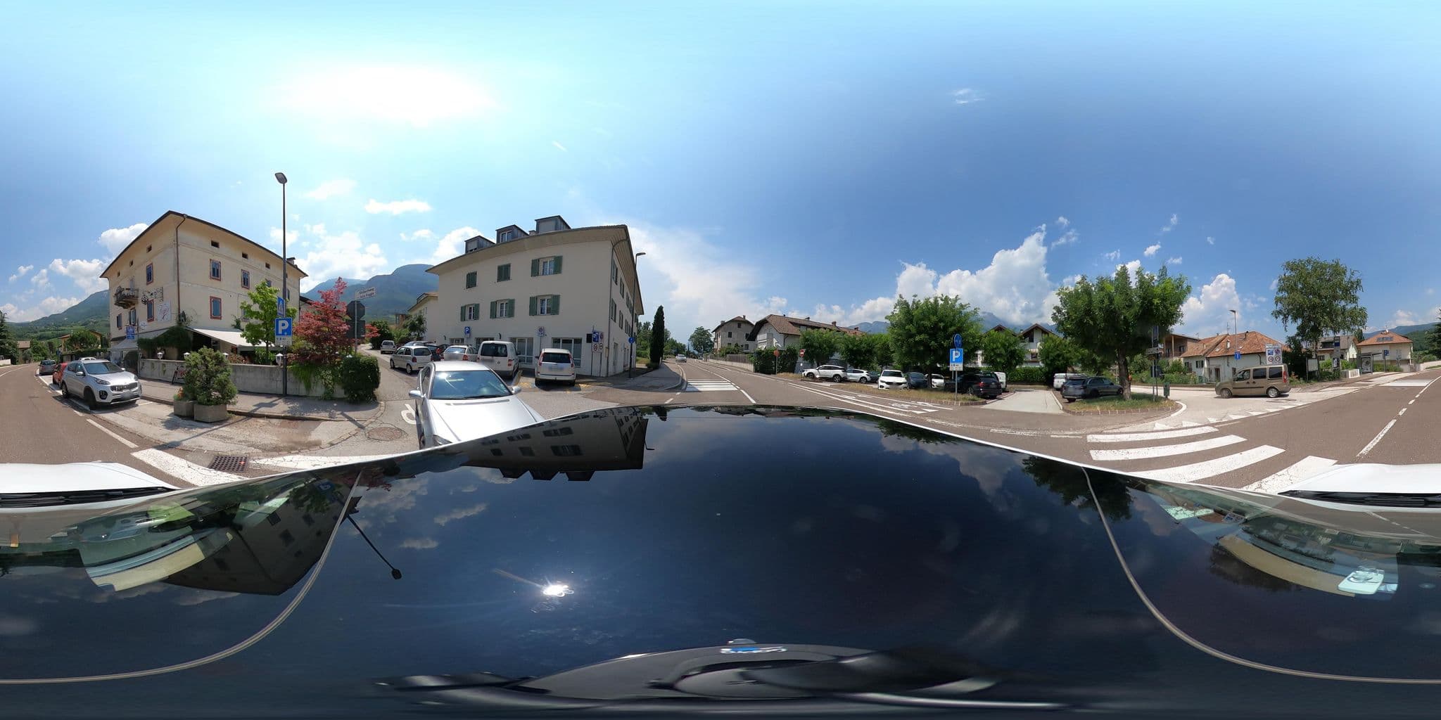 Street view near B&B Vaja, Egna — © peterleth (CC BY-SA · Mapillary)