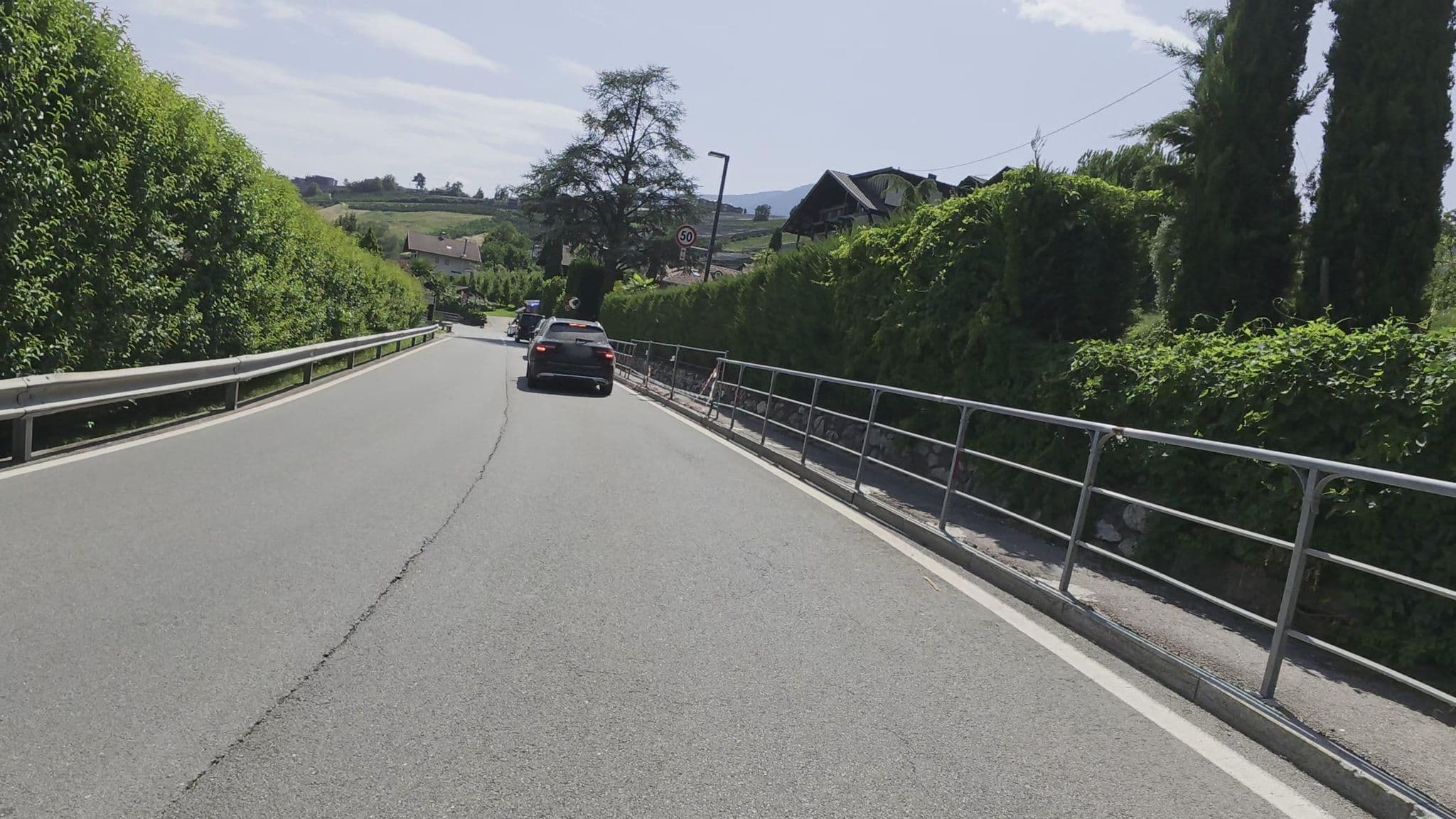 Street view near Garni Pircher, Tirolo — © Guzzi_Franze (CC BY-SA · Mapillary)