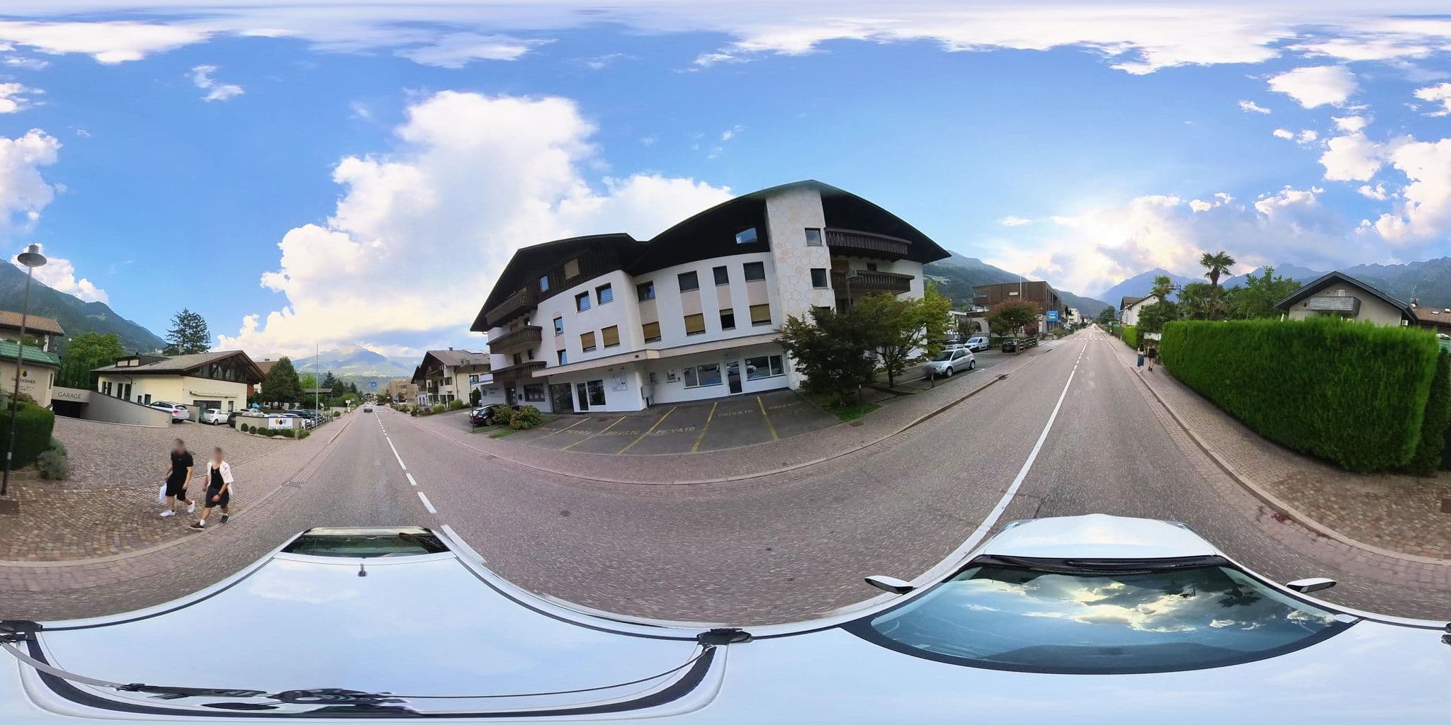 Street view near Hotel Dorner B&B, Lagundo — © osmplus_org (CC BY-SA · Mapillary)