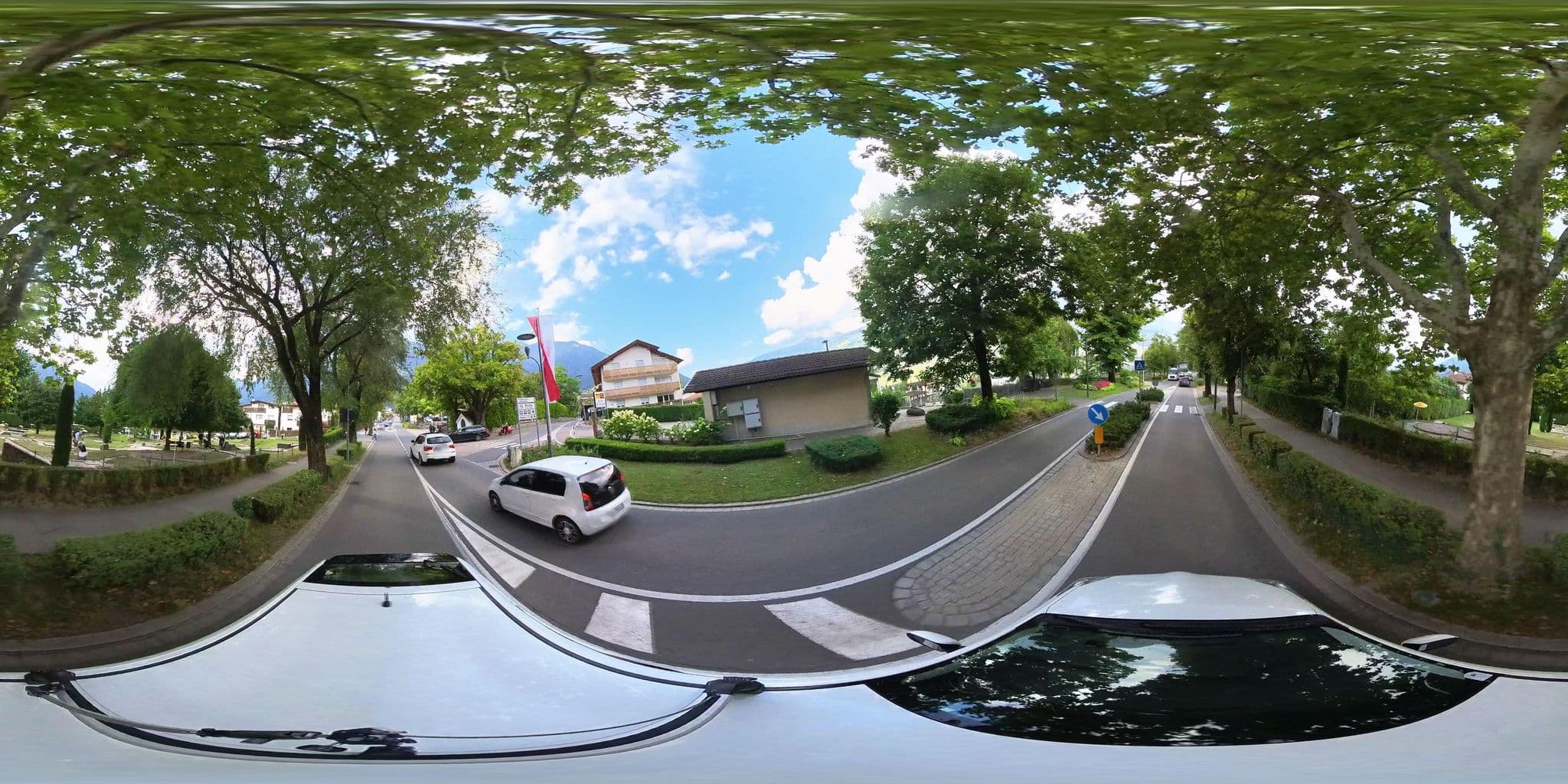 Street view near Hotel Minigolf Kg Der Prantl Monika, Tirolo — © osmplus_org (CC BY-SA · Mapillary)