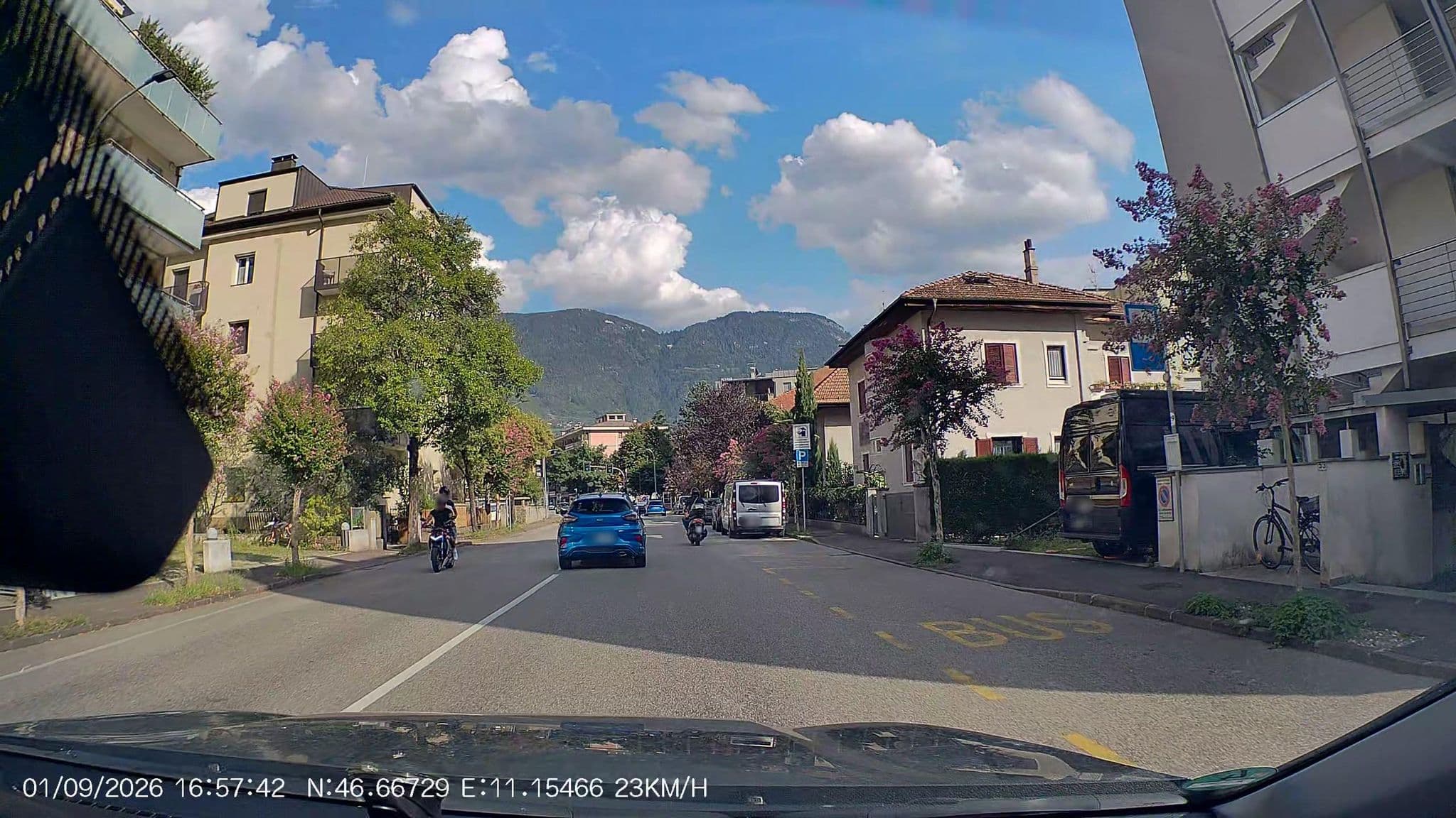 Street view near Grani Villa Betty, Merano — © AR88 (CC BY-SA · Mapillary)