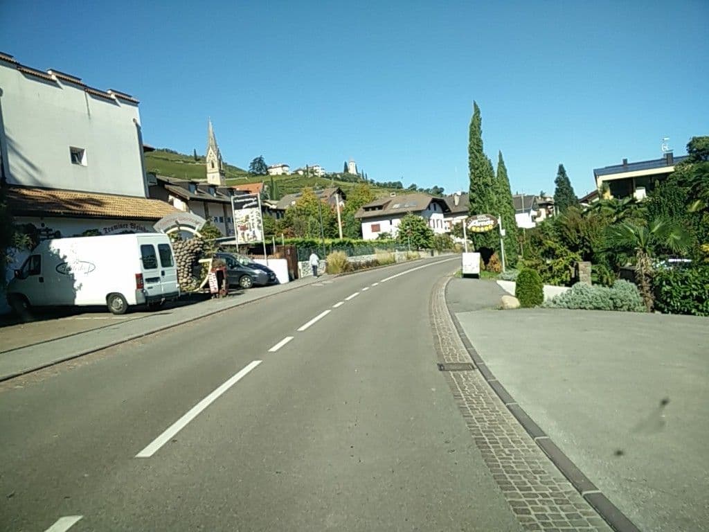 Street view near Hotel Arndt, Termeno — © joostjakob (CC BY-SA · Mapillary)