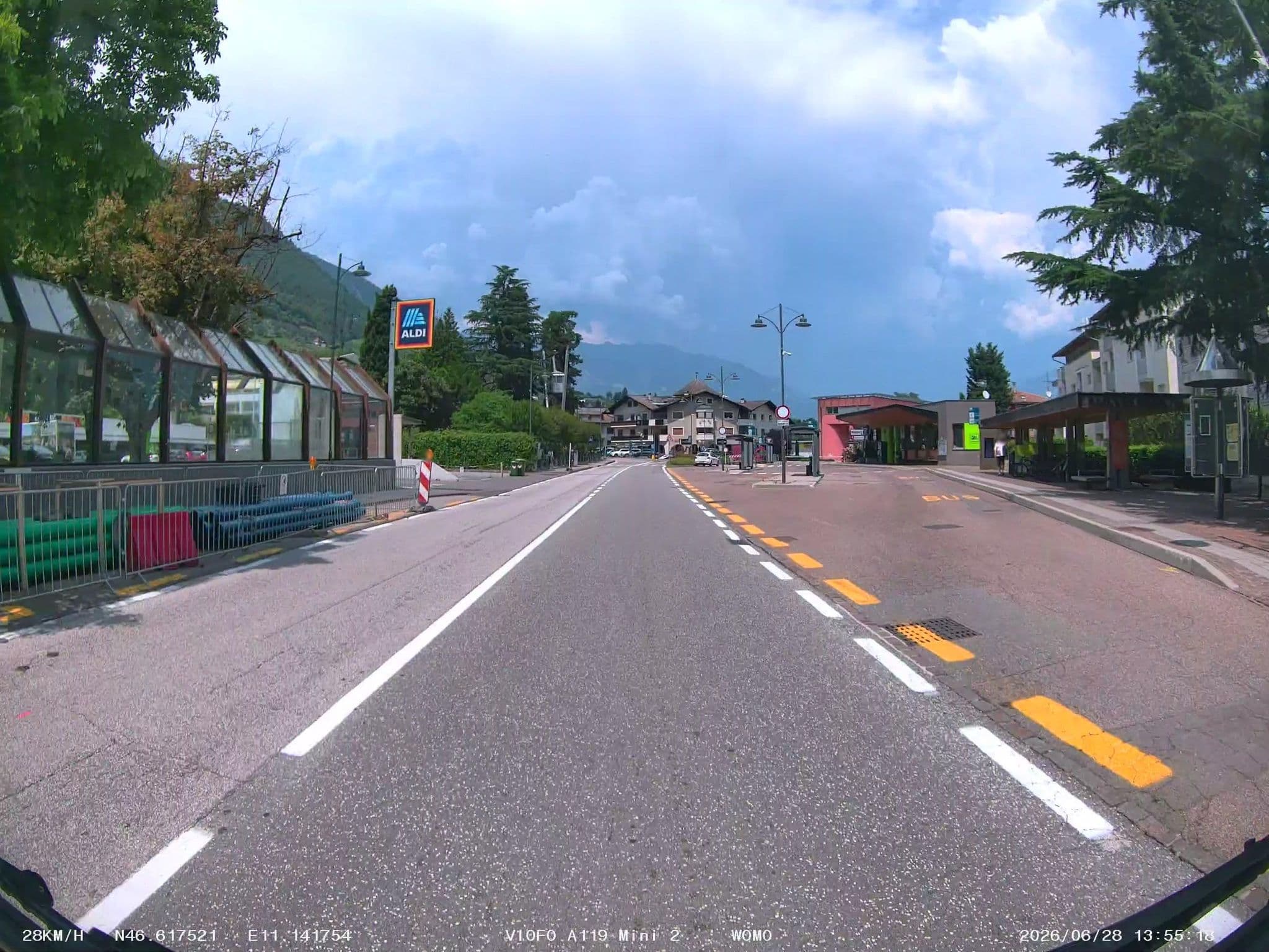 Street view near Hotel Teiss, Lana — © soulcover (CC BY-SA · Mapillary)