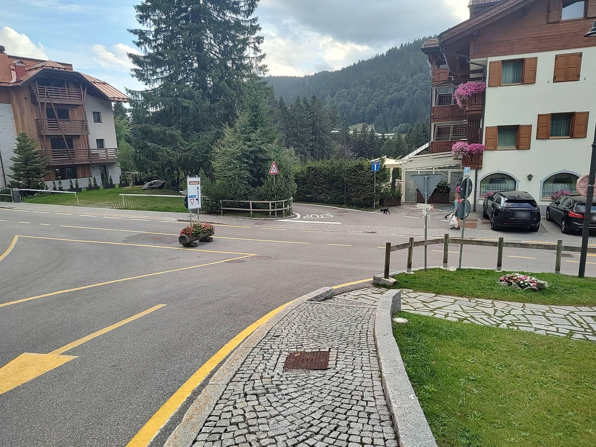 Street view near Albergo Garni Norma di Simoni O. e M.S. SNC, Pinzolo — © lary_fede (CC BY-SA · Mapillary)