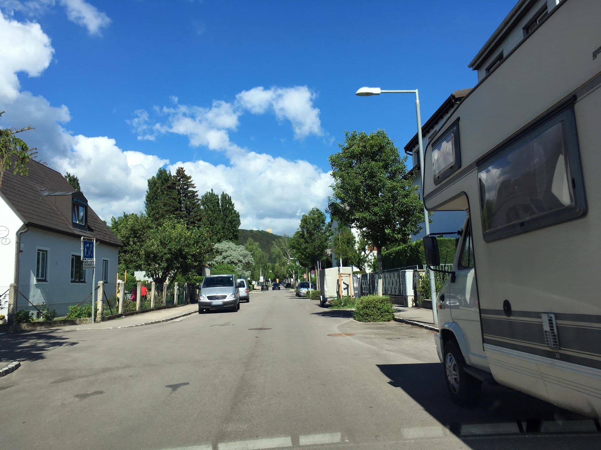 Street view near Pension Radetzky, Baden — © istefanos (CC BY-SA · Mapillary)