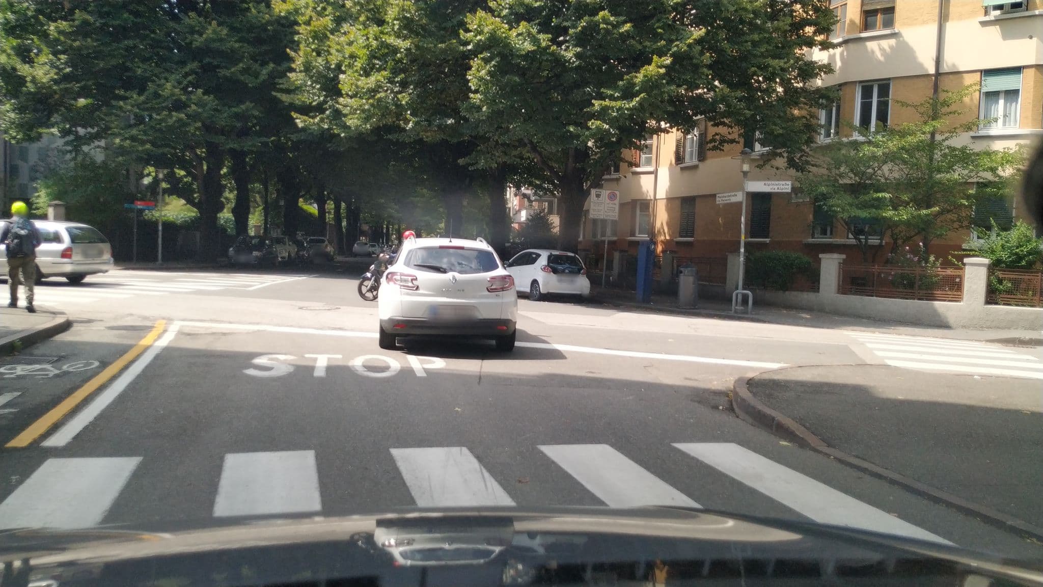 Street view near City Hotel, Merano — © mikki65 (CC BY-SA · Mapillary)