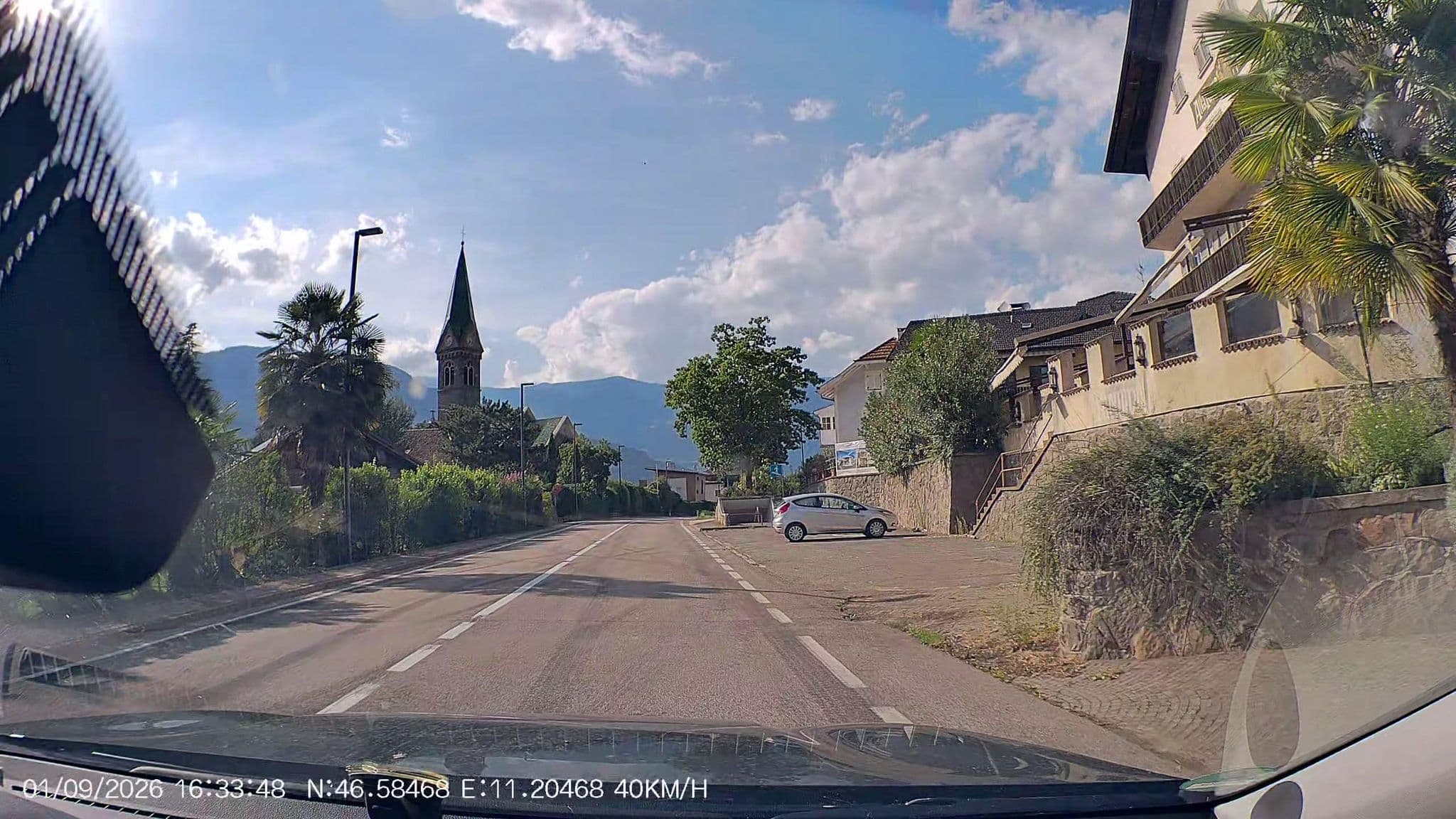 Street view near Albergo Alla Torre, Gargazzone — © AR88 (CC BY-SA · Mapillary)