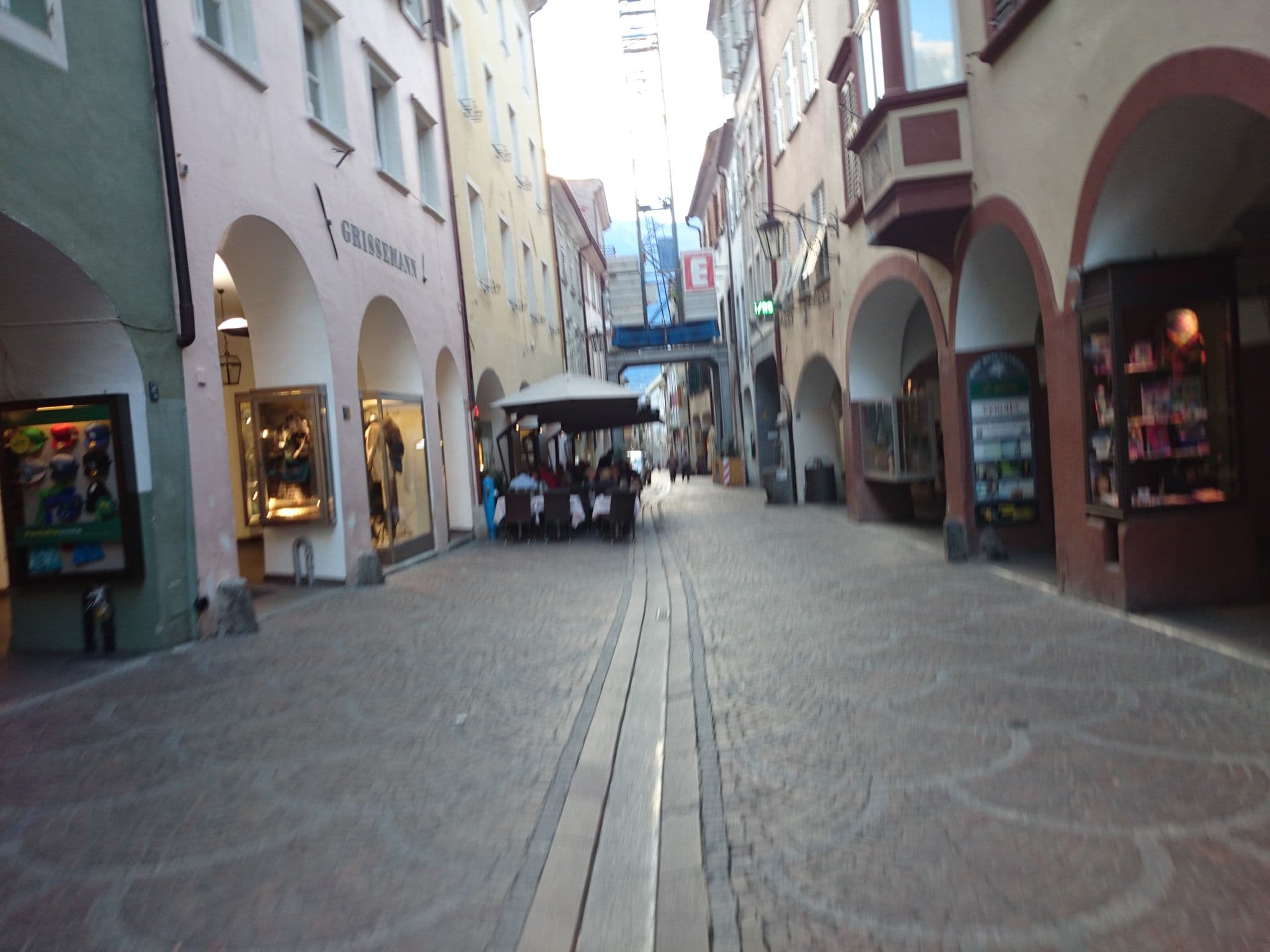 Street view near Maison Valentina, Merano — © ebel (CC BY-SA · Mapillary)