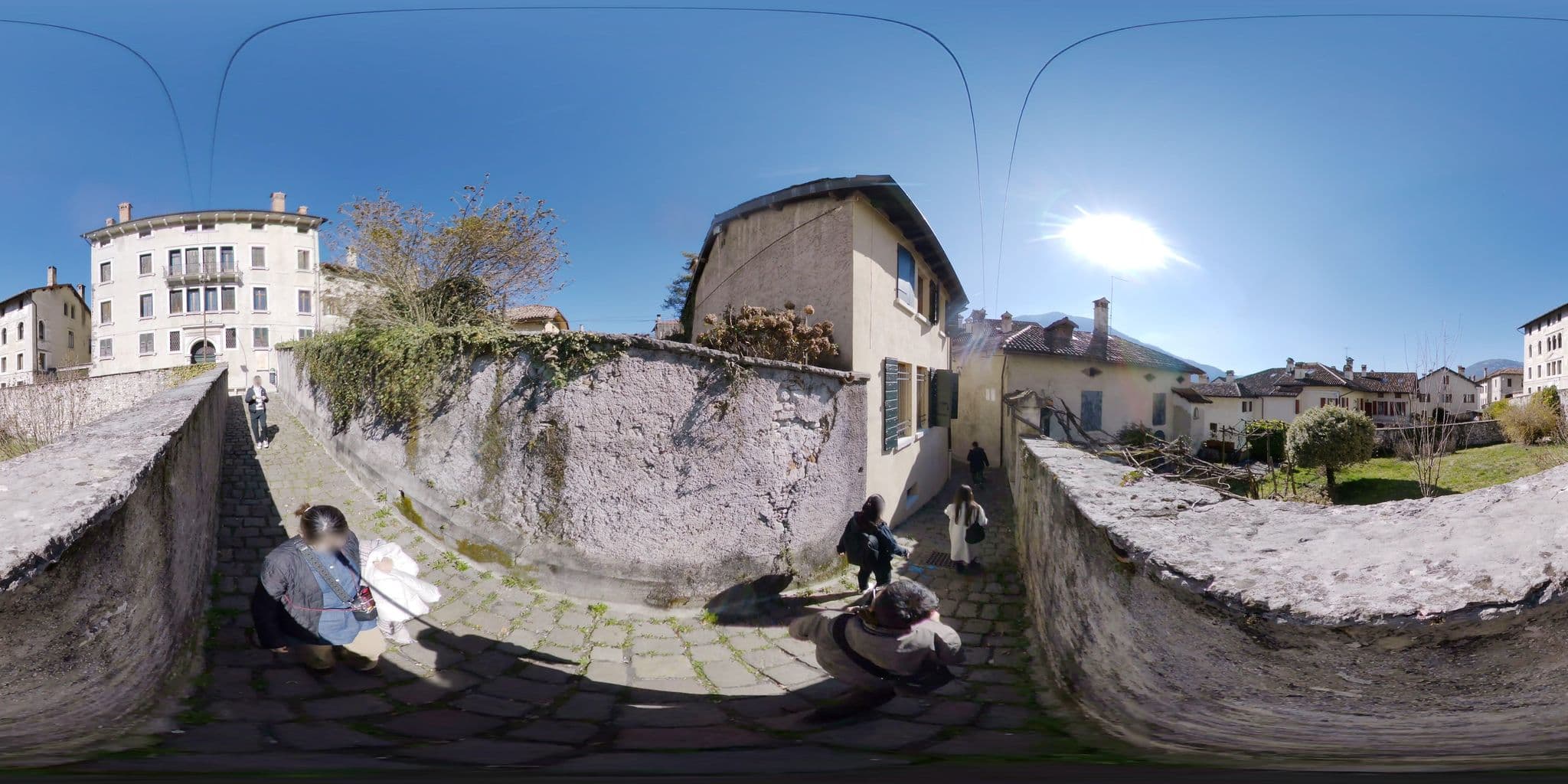 Street view near Casa dal Corno, Feltre — © mapconcierge (CC BY-SA · Mapillary)