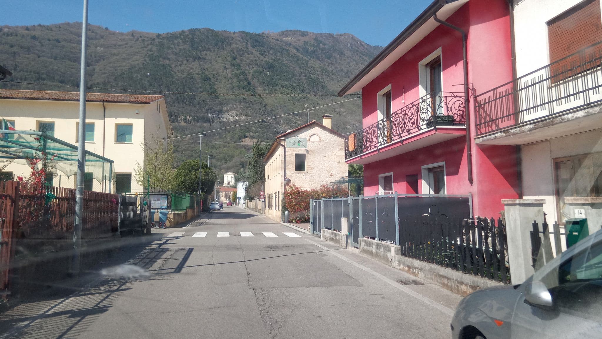 Street view near Salvia e Timo Holiday Apartments, Borso del Grappa — © alesarrett (CC BY-SA · Mapillary)
