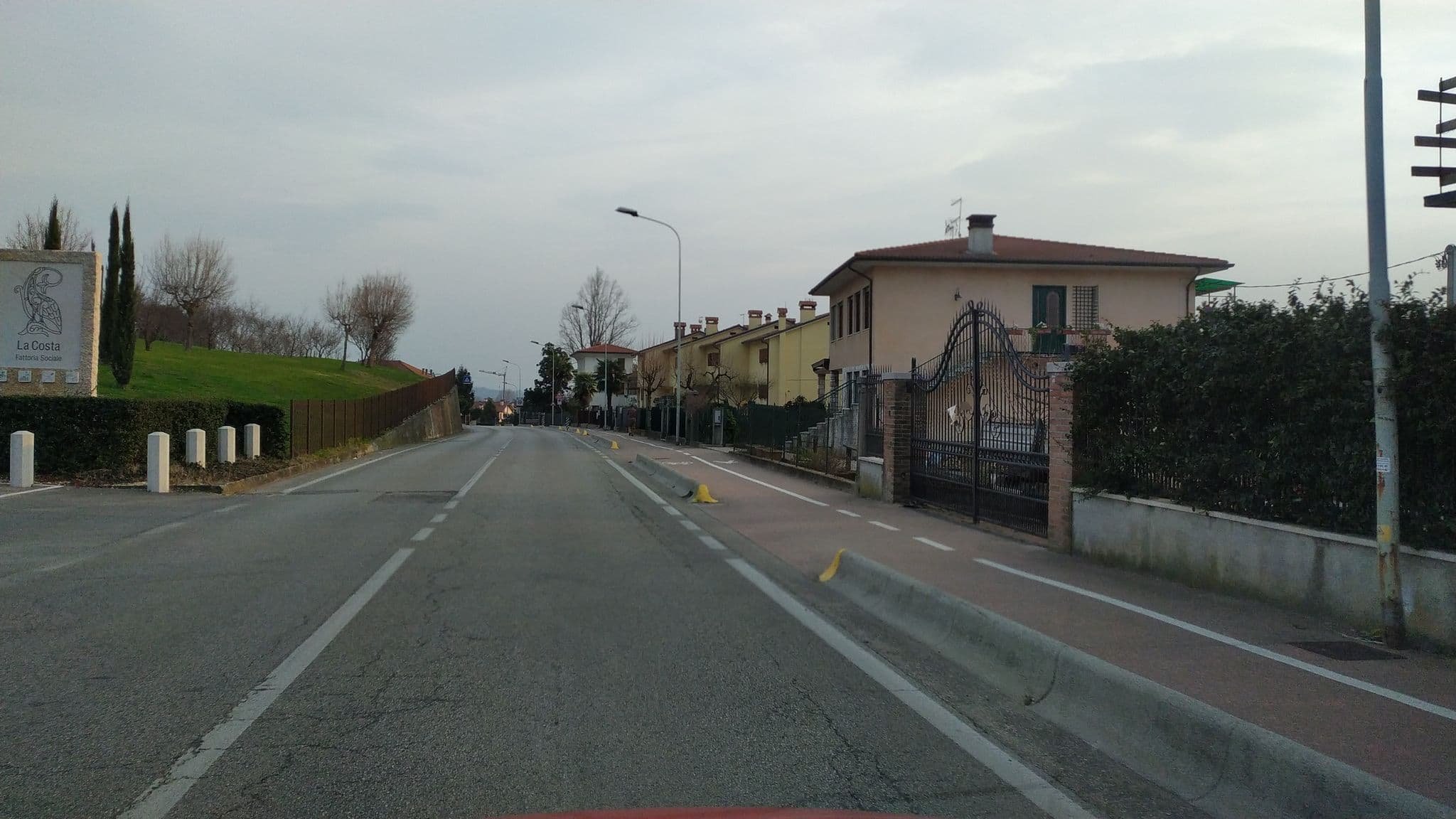 Street view near La Costa, Sarcedo — © mircozorzo (CC BY-SA · Mapillary)