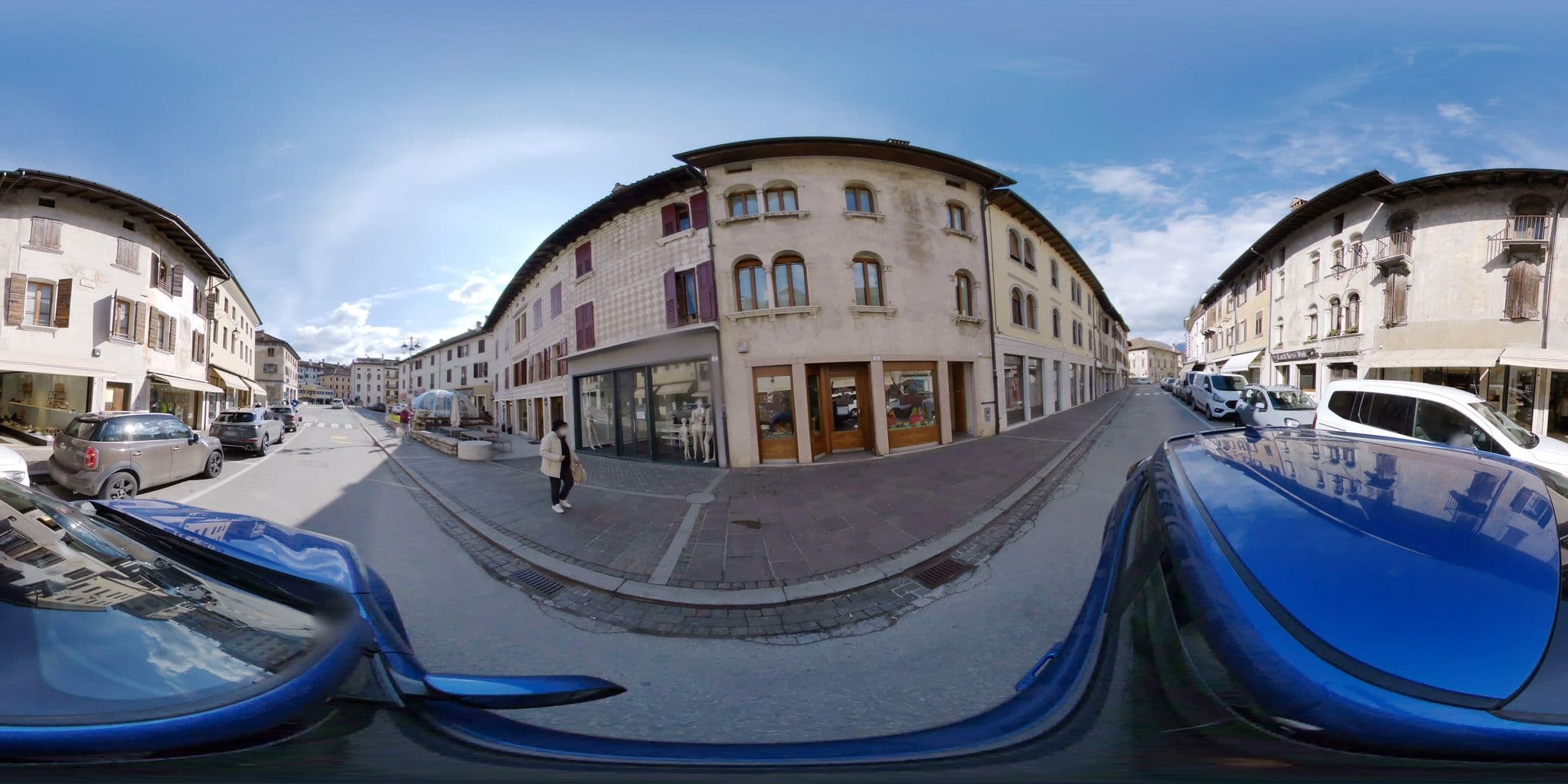 Street view near Hotel Nuovo De Cesaro, Feltre — © mapconcierge (CC BY-SA · Mapillary)