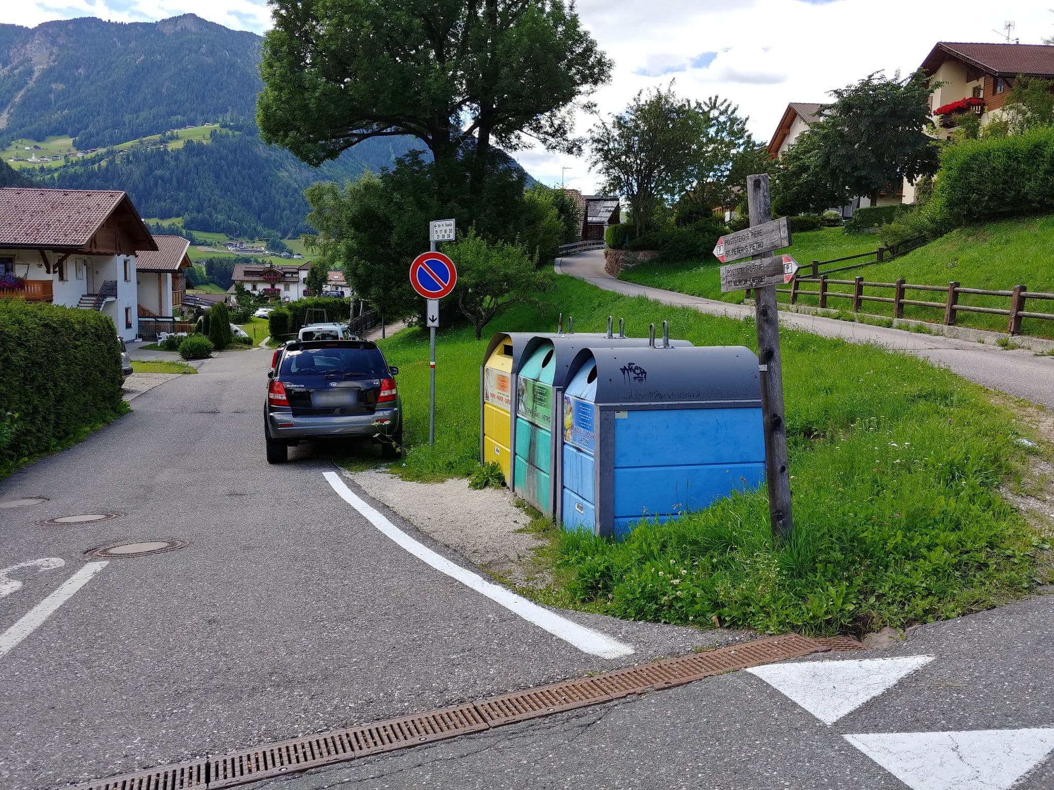 Street view near Albierch, Ortisei — © highlander (CC BY-SA · Mapillary)